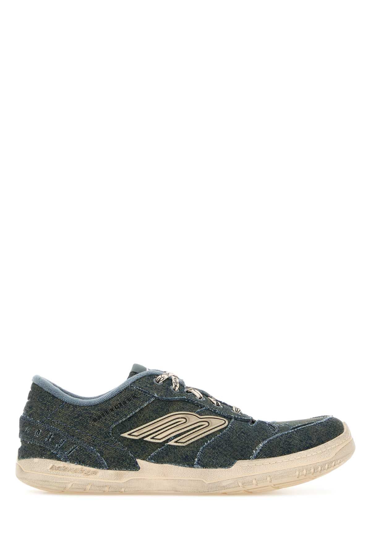 Balenciaga Men Denim Hamptons Sneakers BALENCIAGA