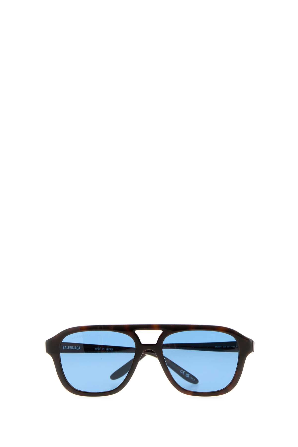 Balenciaga Unisex Printed Acetate Pilot Daily Sunglasses BALENCIAGA
