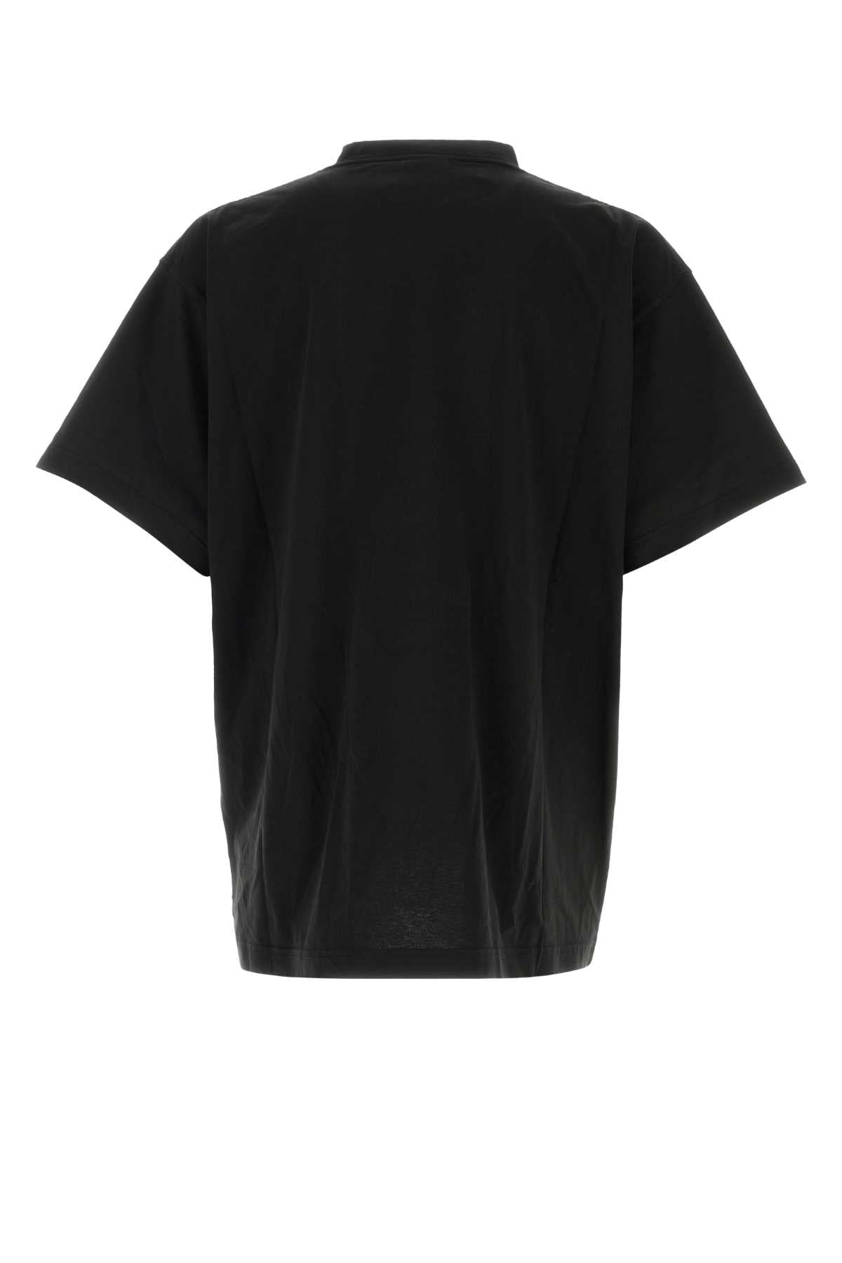 Balenciaga Men Black Cotton Oversize T-Shirt BALENCIAGA