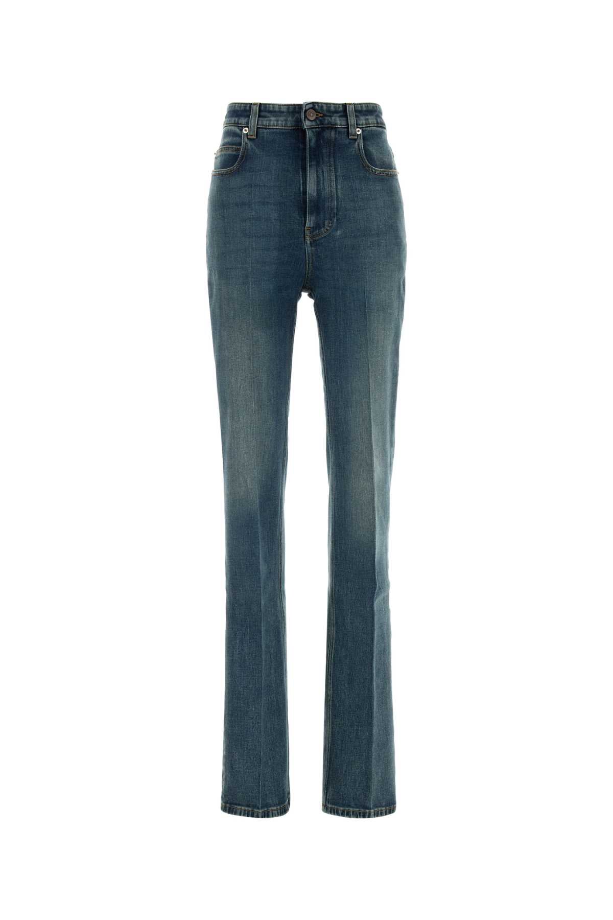 Balenciaga Women Stretch Denim Jeans BALENCIAGA
