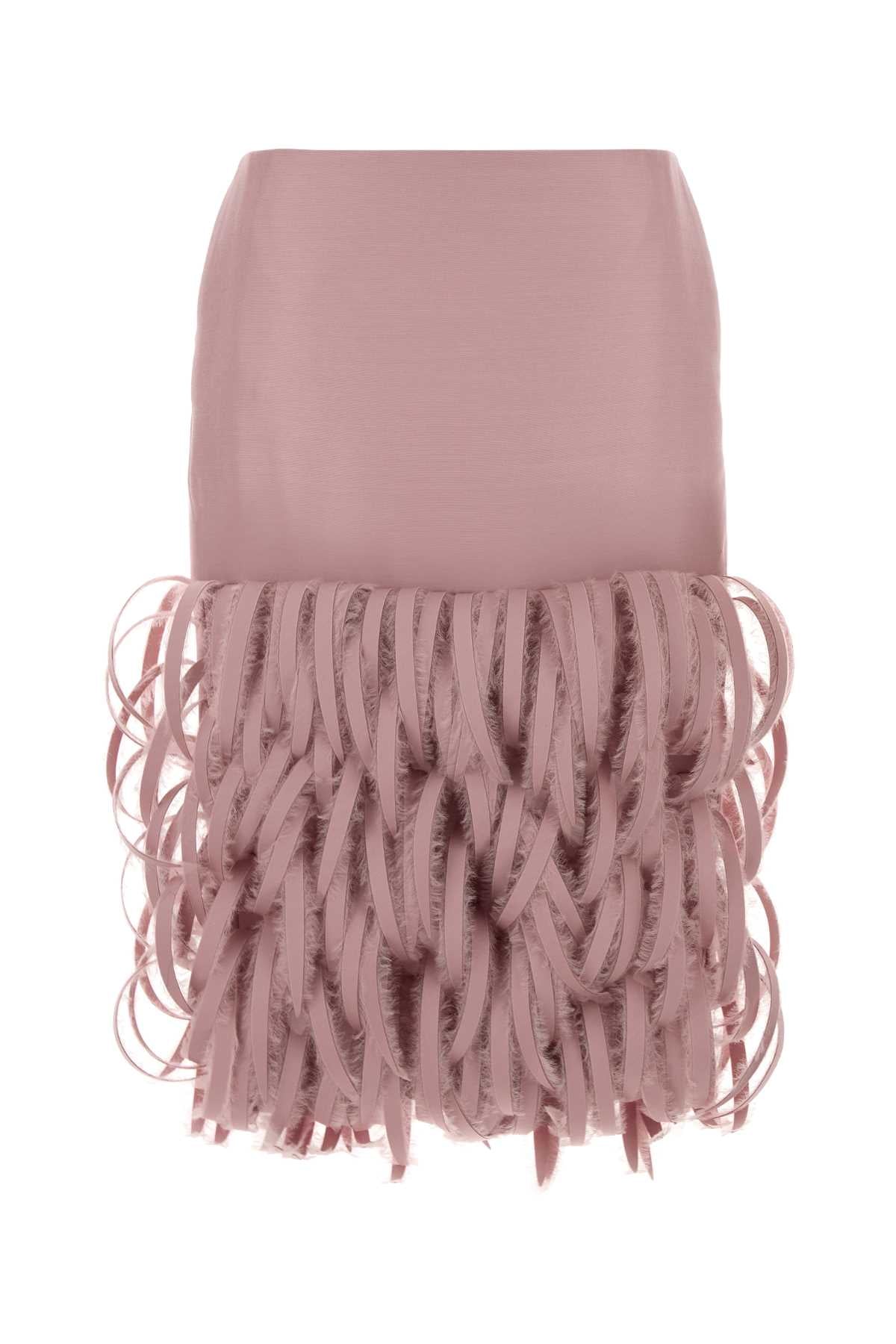 Balenciaga Women Pink Wool Blend Skirt BALENCIAGA