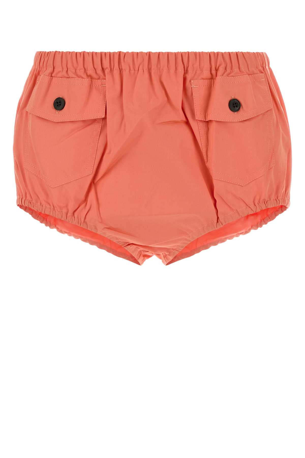 Prada Women Dark Pink Poplin Shirts PRADA