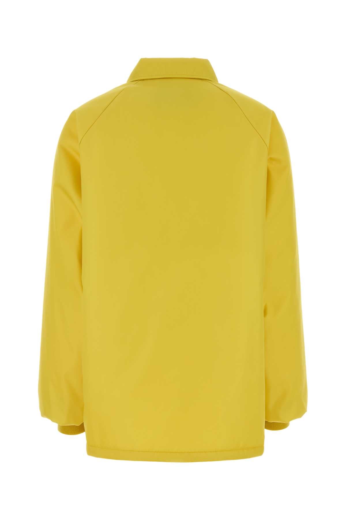Prada Women Yellow Re-Nylon Jacket PRADA