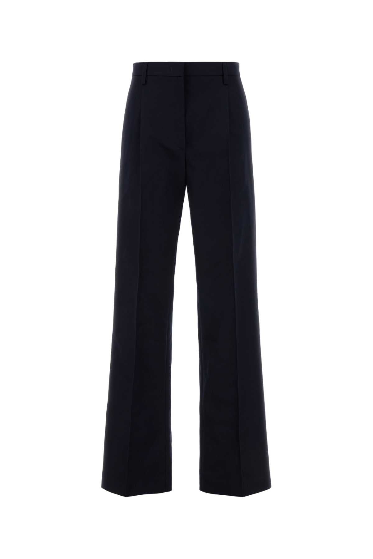 Prada Women Navy Cotton Pant PRADA