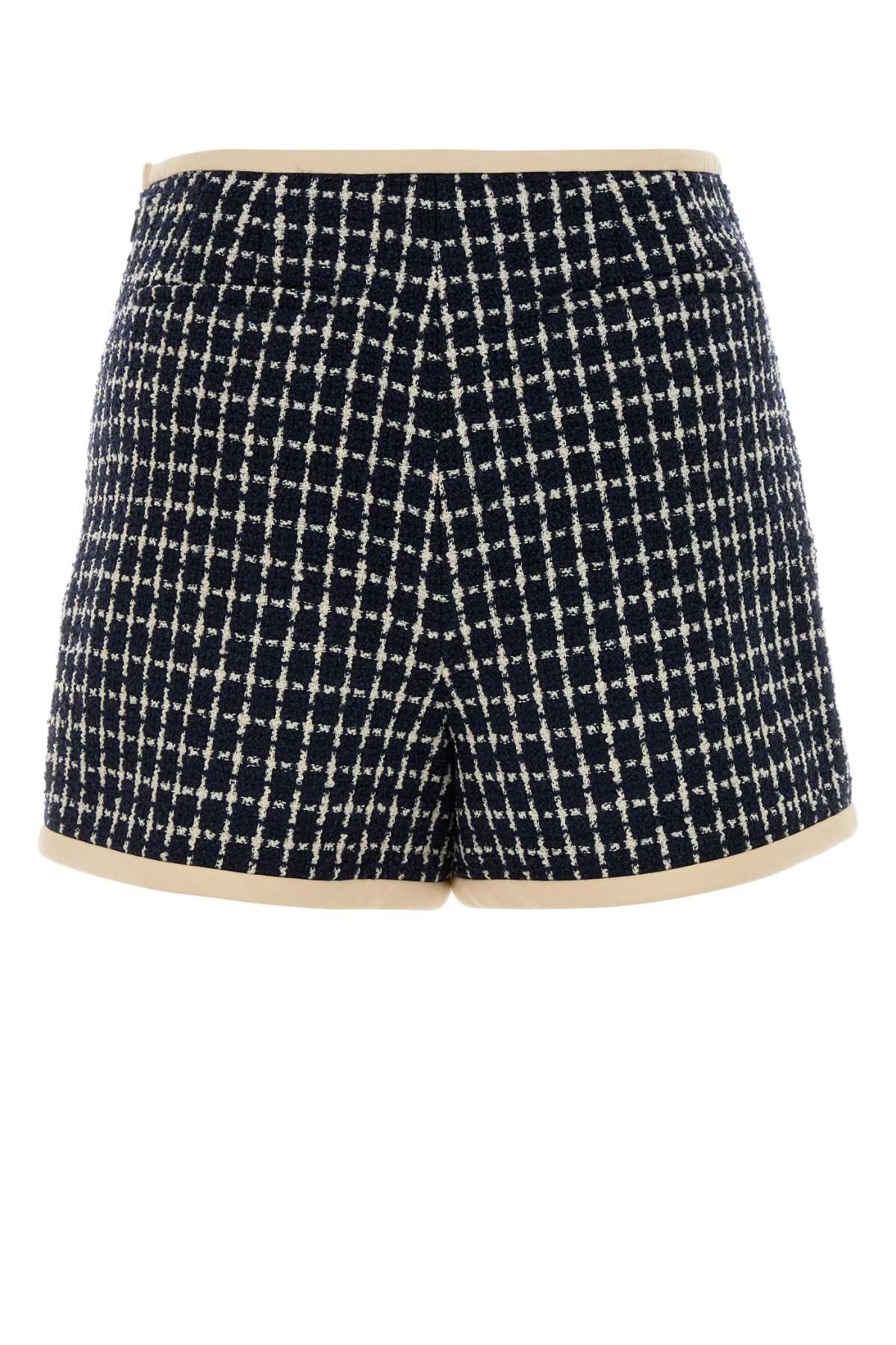 Valentino Garavani Women Embroidered Tweed Shorts VALENTINO GARAVANI