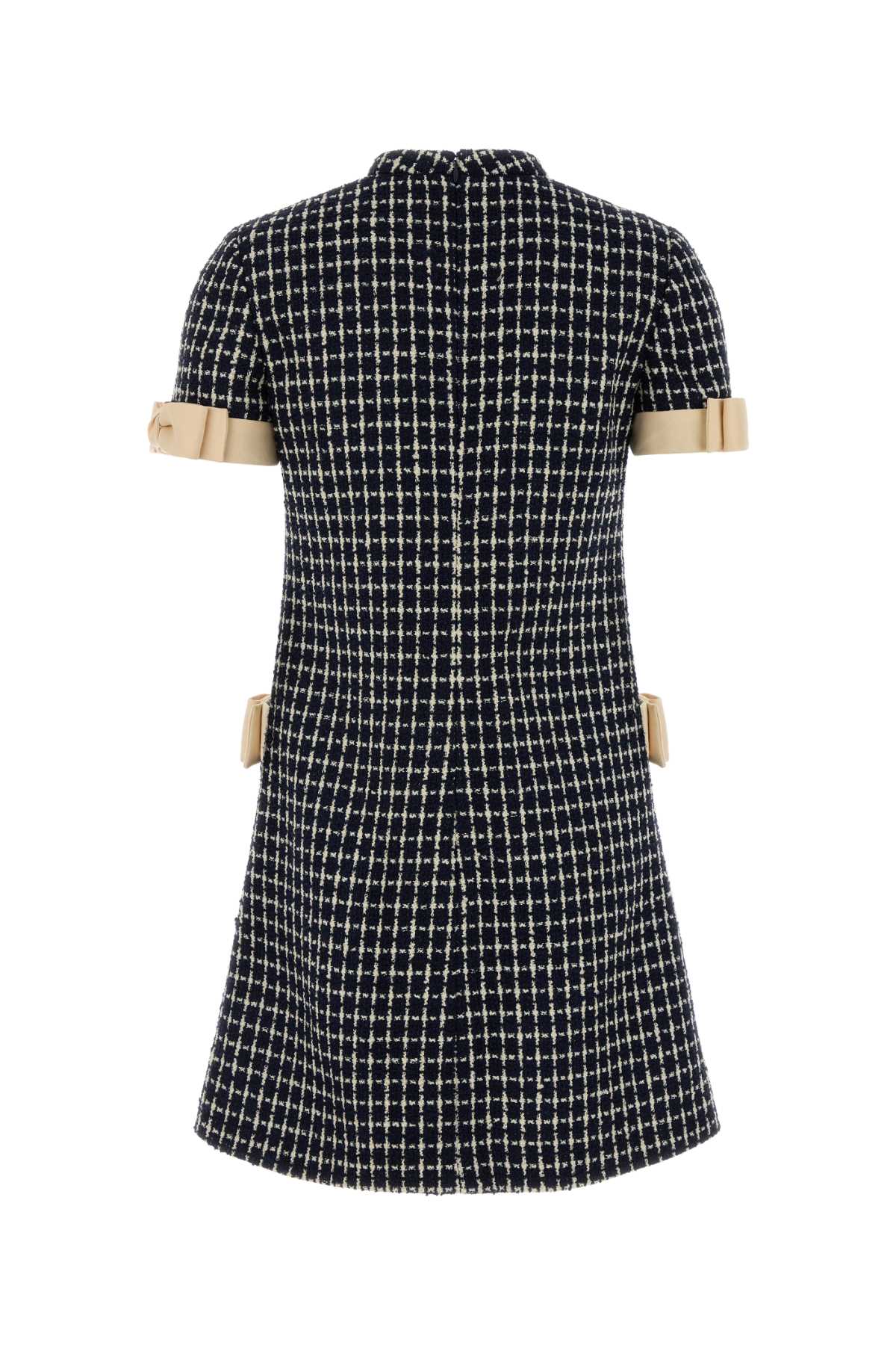 Valentino Garavani Women Embroidered Tweed Mini Dress VALENTINO GARAVANI