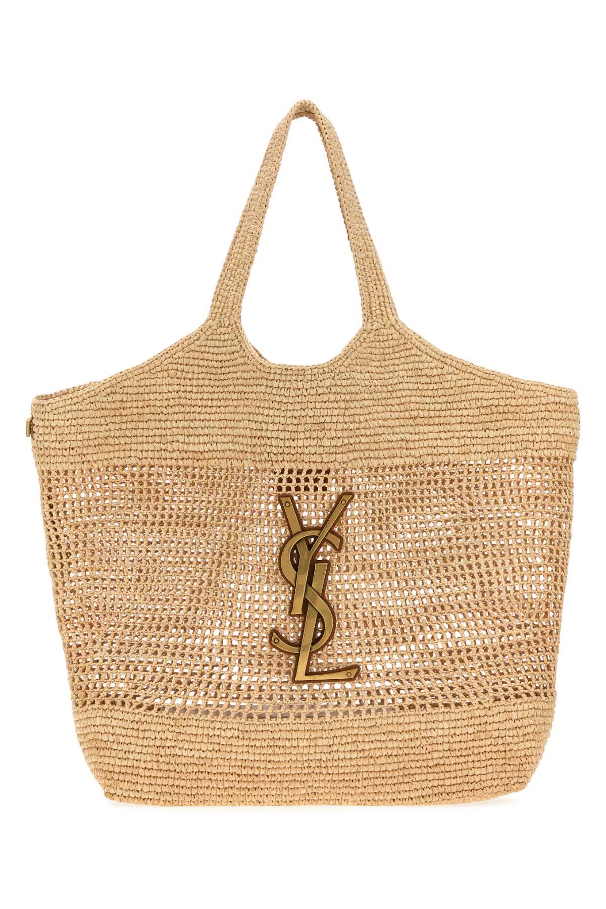 Saint Laurent Women Raffia Maxi Icare Shopping Bag SAINT LAURENT