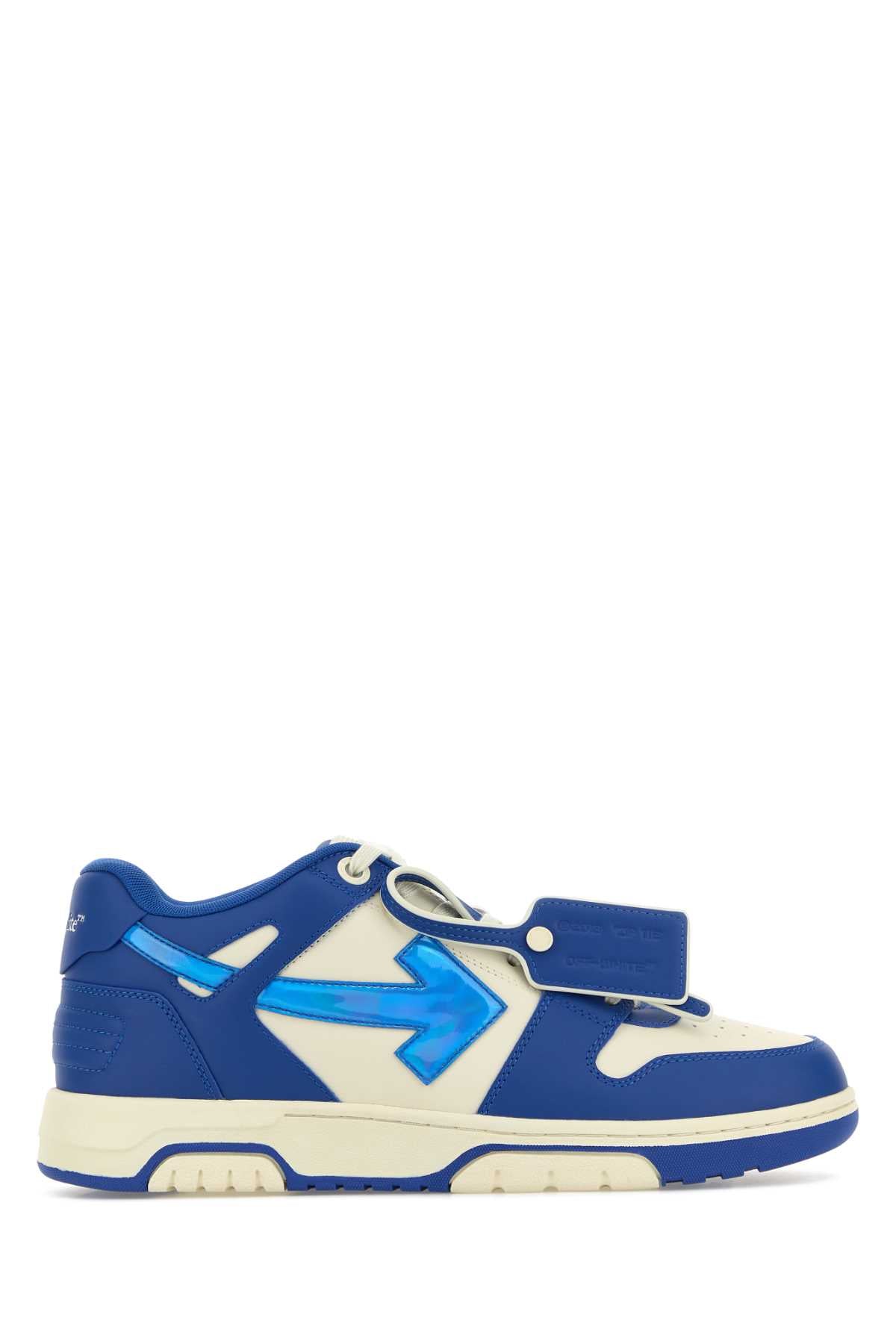 Off White Men Two-Tone Leather Out Of Office Sneakers OFF-WHITE