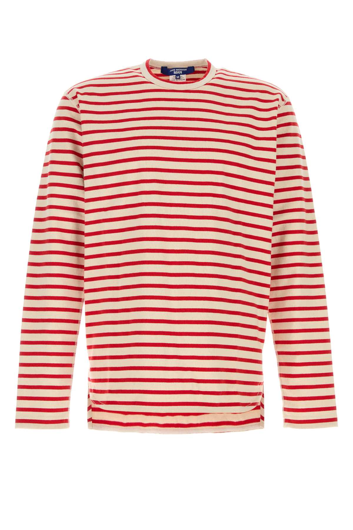 Junya Watanabe Men Embroidered Cotton Oversize T-Shirt JUNYA WATANABE