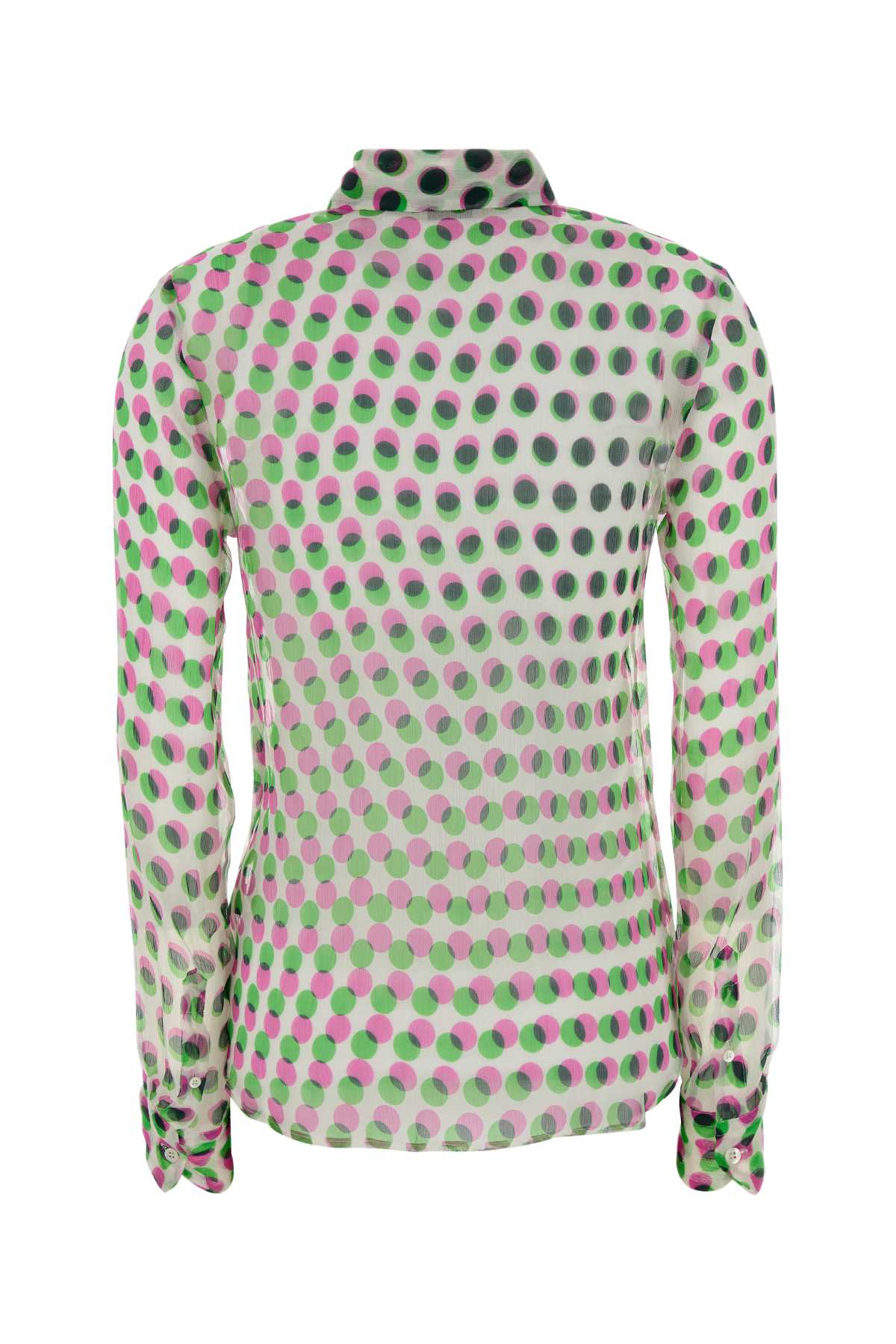 Dries Van Noten Women Printed Chiffon Cloudy Shirt DRIES VAN NOTEN