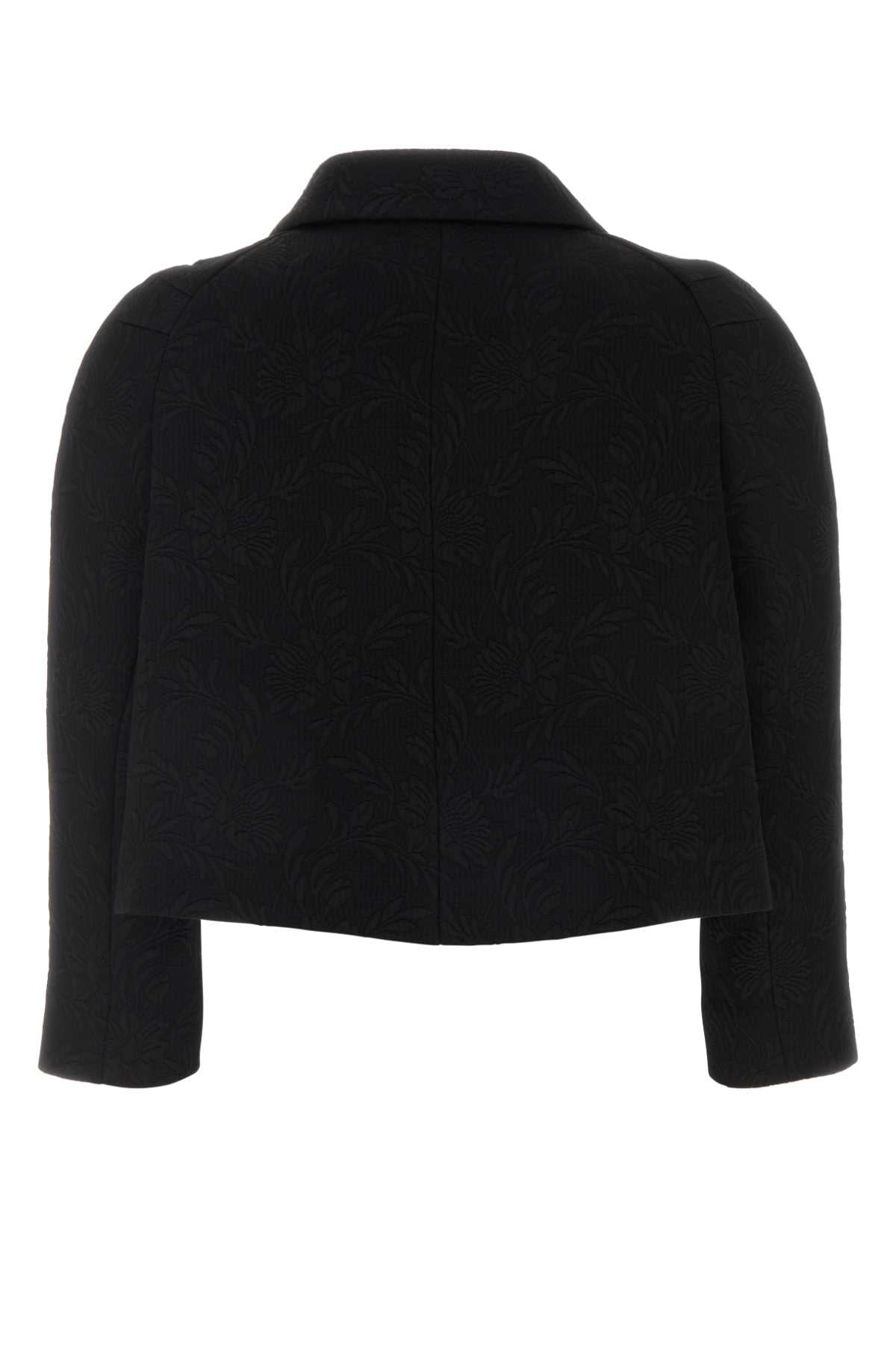 Dries Van Noten Women Black Viscose Blend Vipa Blazer DRIES VAN NOTEN