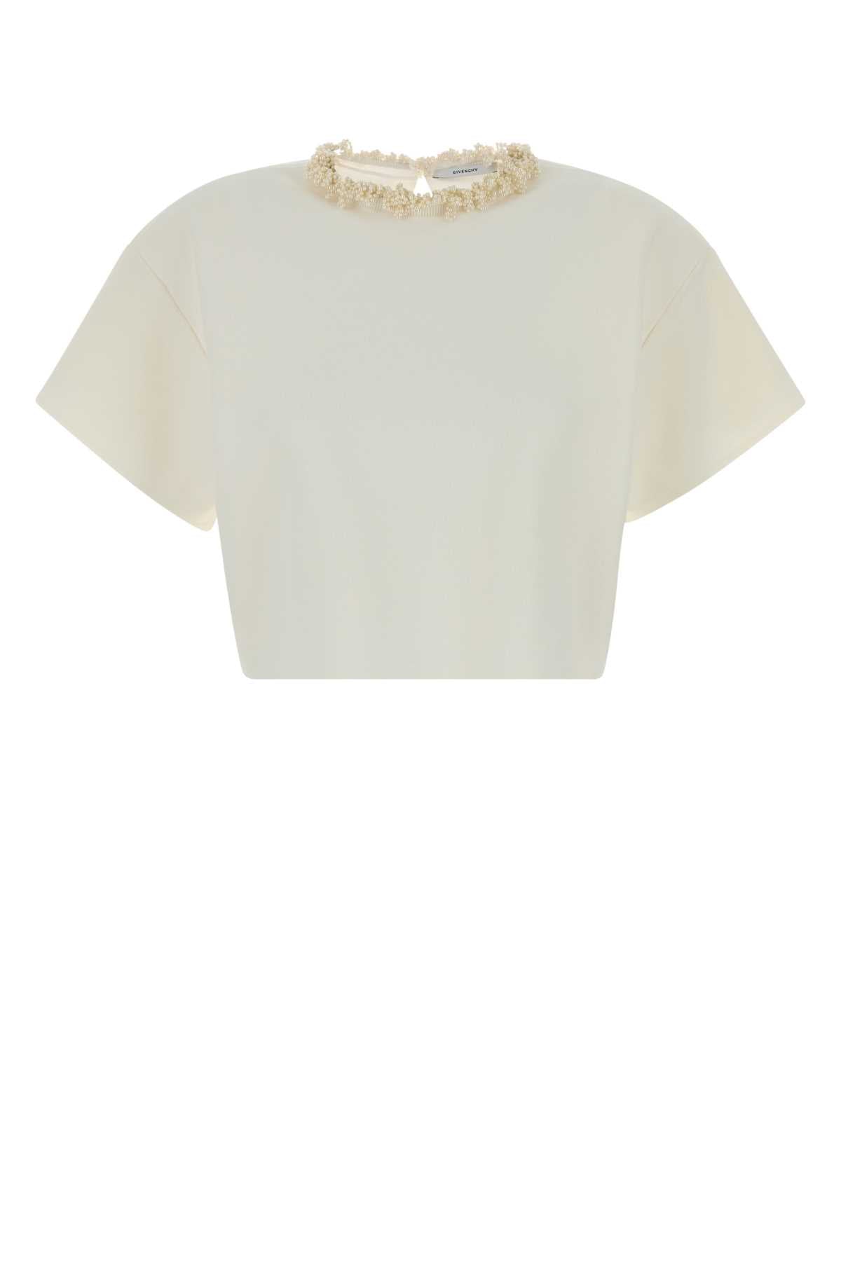 Givenchy Women White Viscose Blend Top GIVENCHY