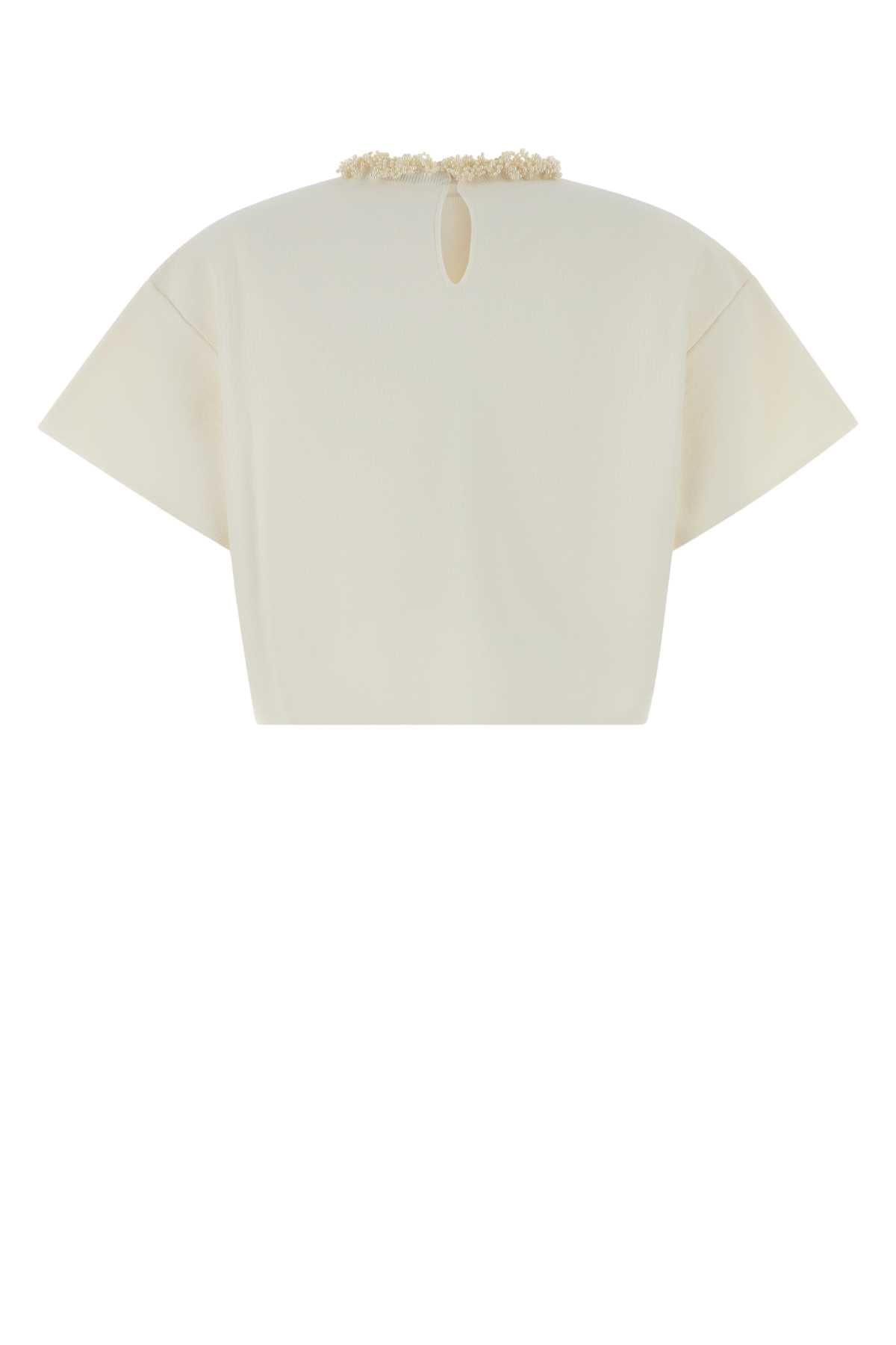 Givenchy Women White Viscose Blend Top GIVENCHY