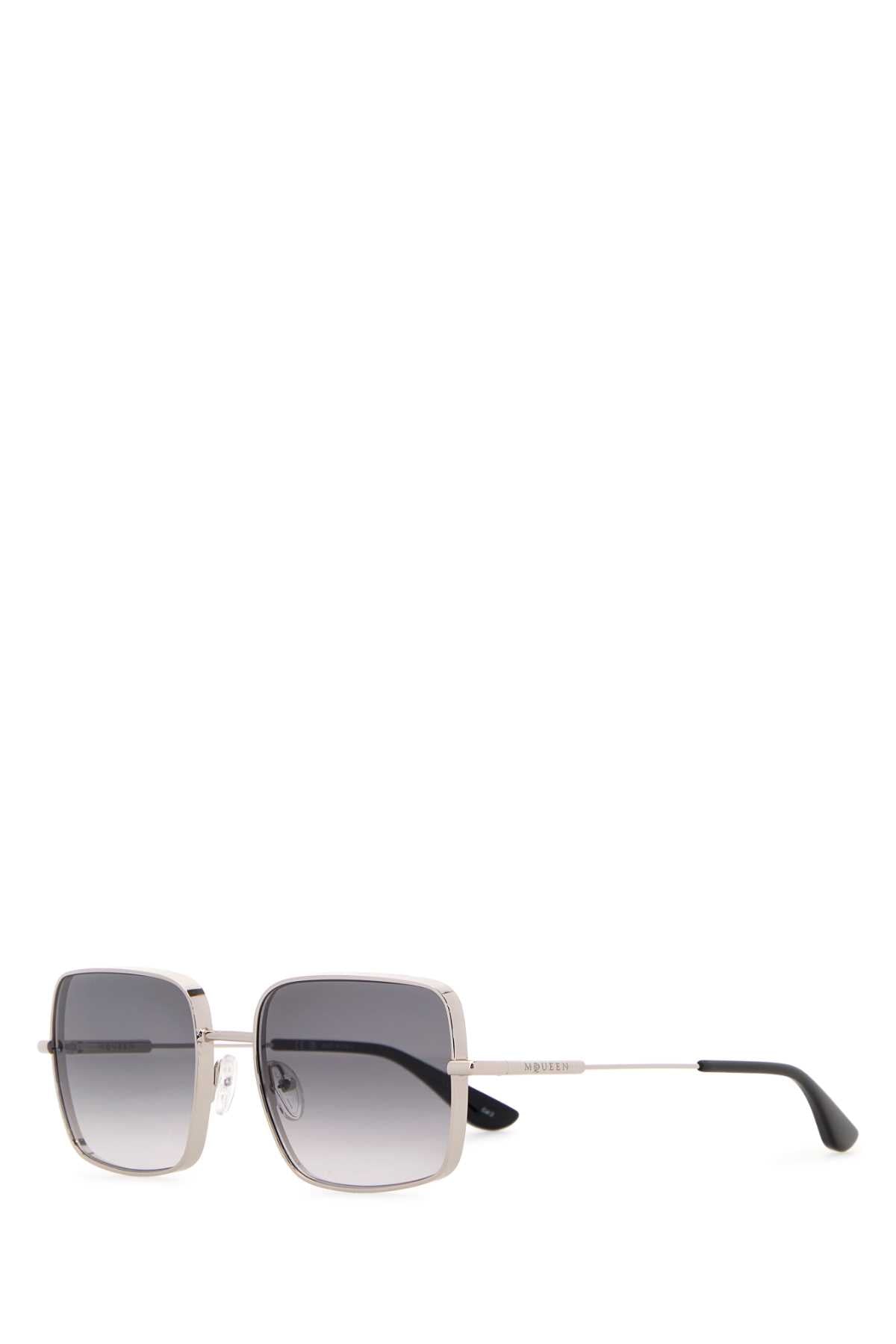 Alexander Mcqueen Women Silver Metal Sunglasses ALEXANDER MCQUEEN
