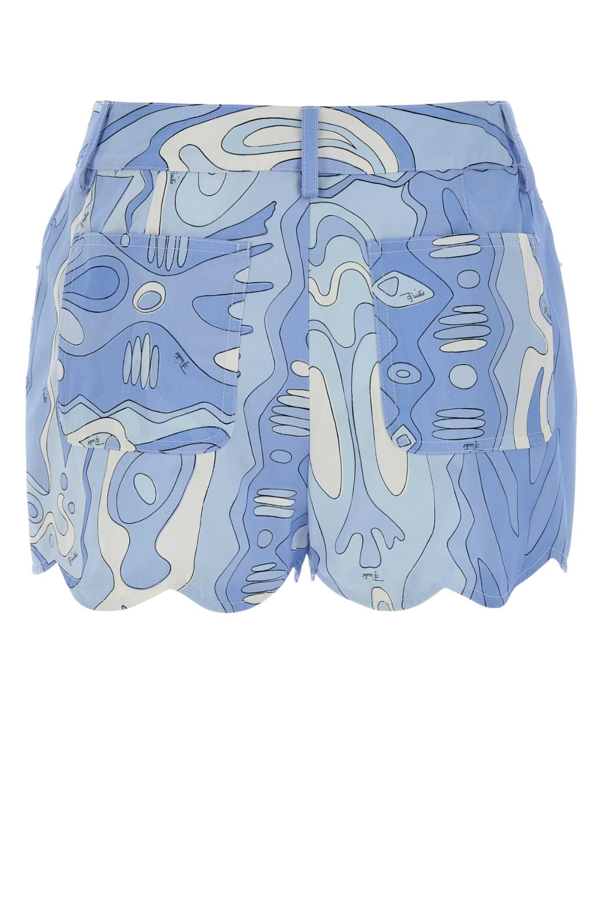 Emilio Pucci Women Printed Cotton Shorts PUCCI