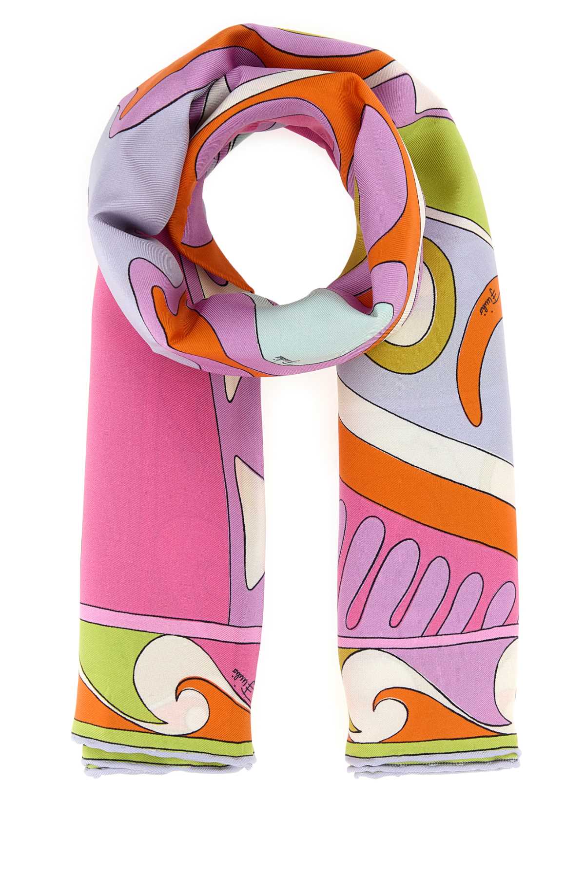 Emilio Pucci Women Printed Twill Foulard PUCCI