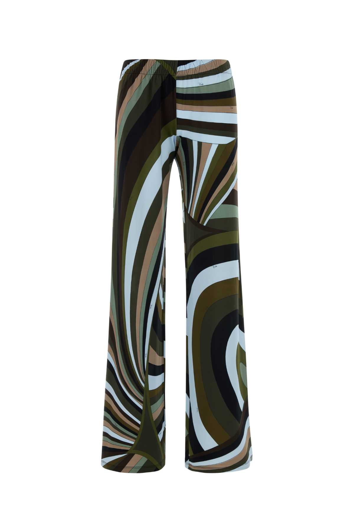 Emilio Pucci Women Printed Jersey Pant PUCCI