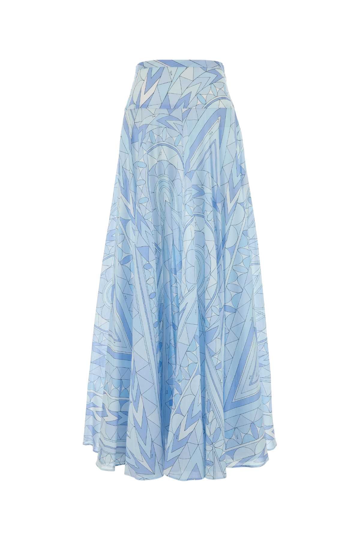 Emilio Pucci Women Printed Cotton Skirt PUCCI