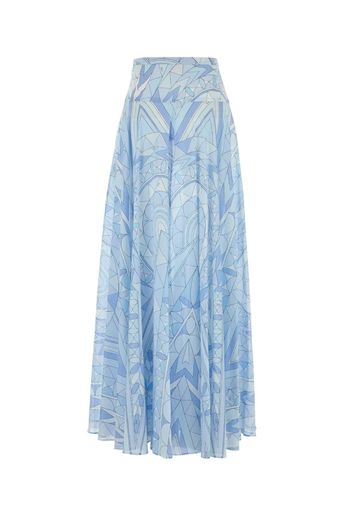 Emilio Pucci Women Printed Cotton Skirt PUCCI