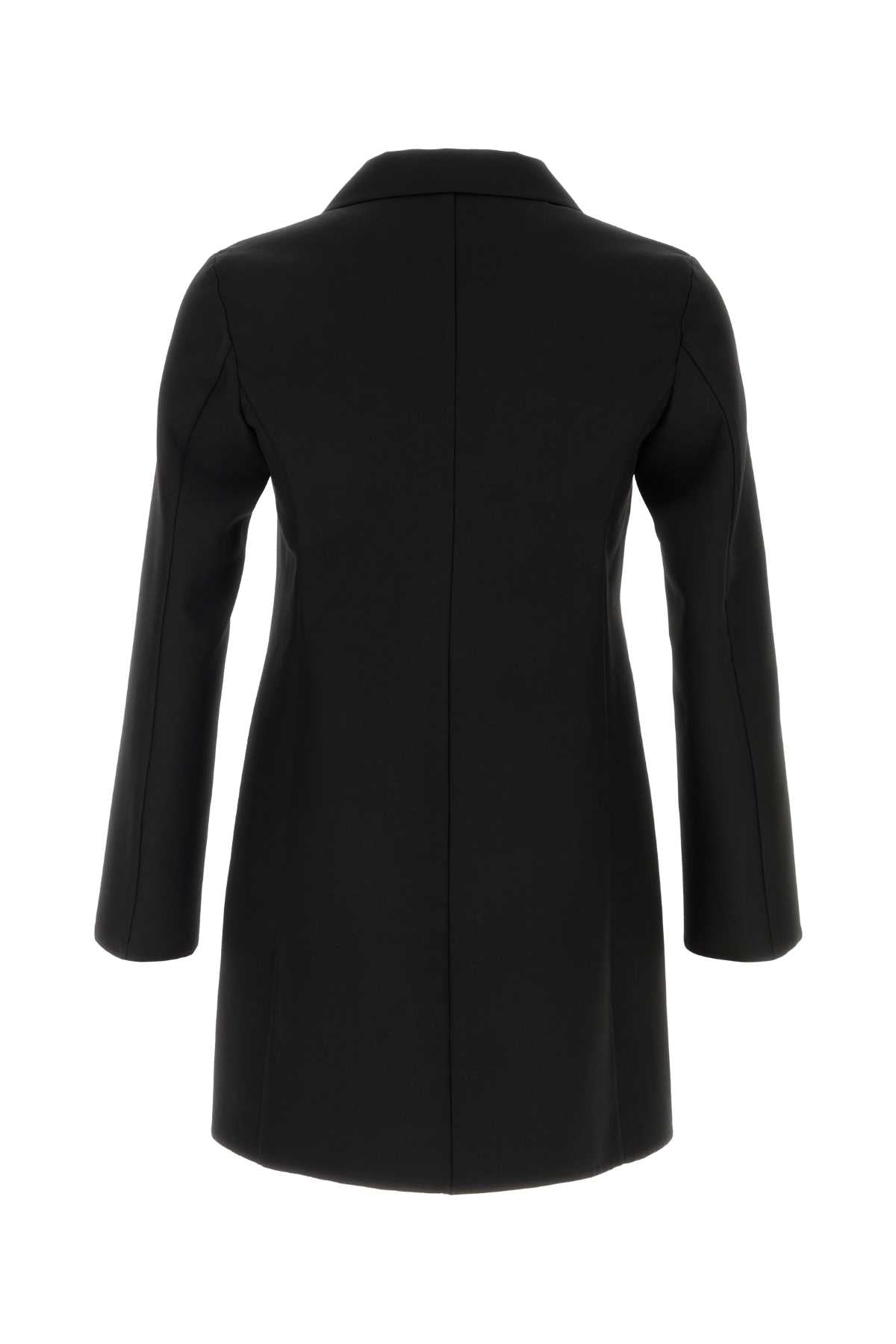 Jil Sander Men Black Wool Blend Coat JIL SANDER