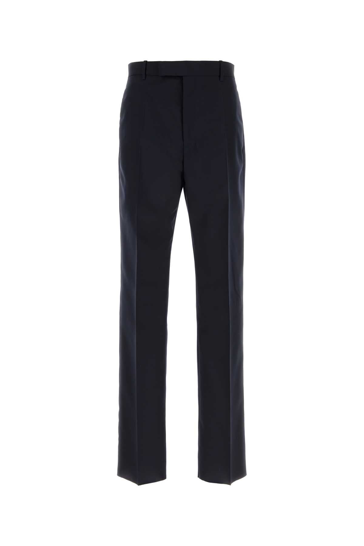 Jil Sander Men Midnight Blue Wool Pant JIL SANDER