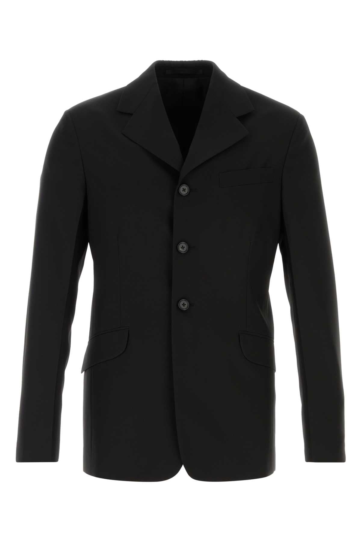 Jil Sander Men Black Wool Blazer JIL SANDER