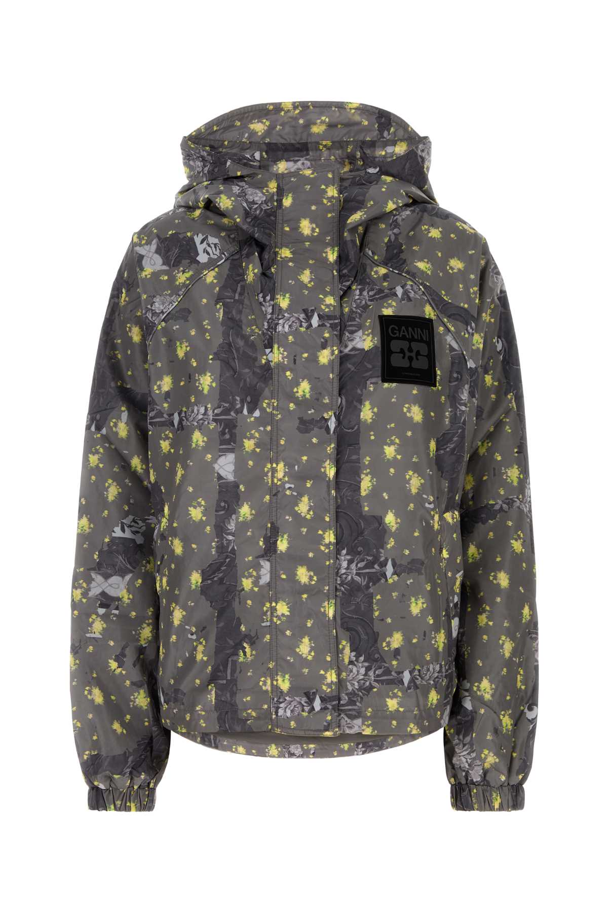 Ganni Women Printed Nylon Jacket GANNI