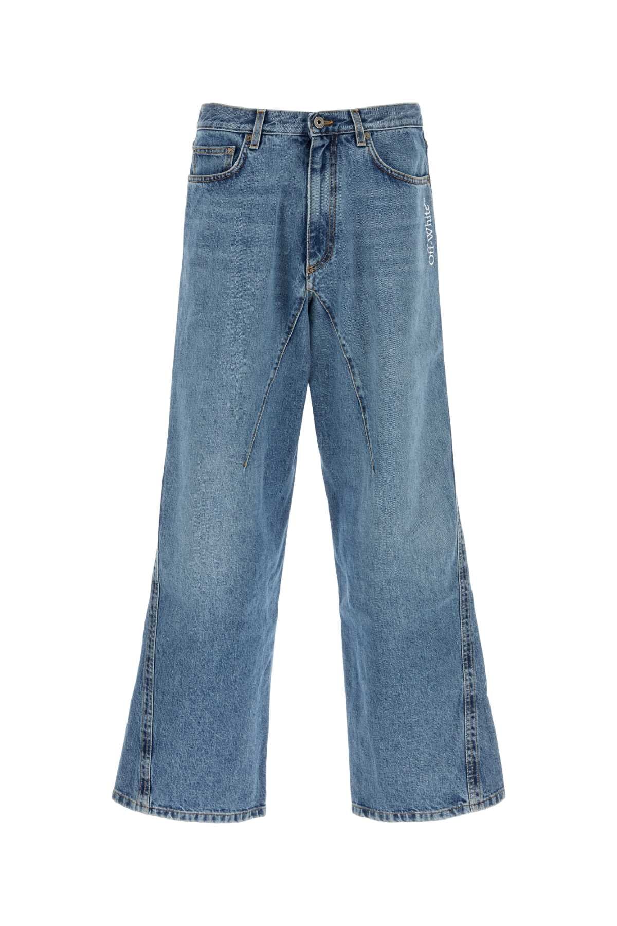 Off White Men Denim Jeans OFF-WHITE