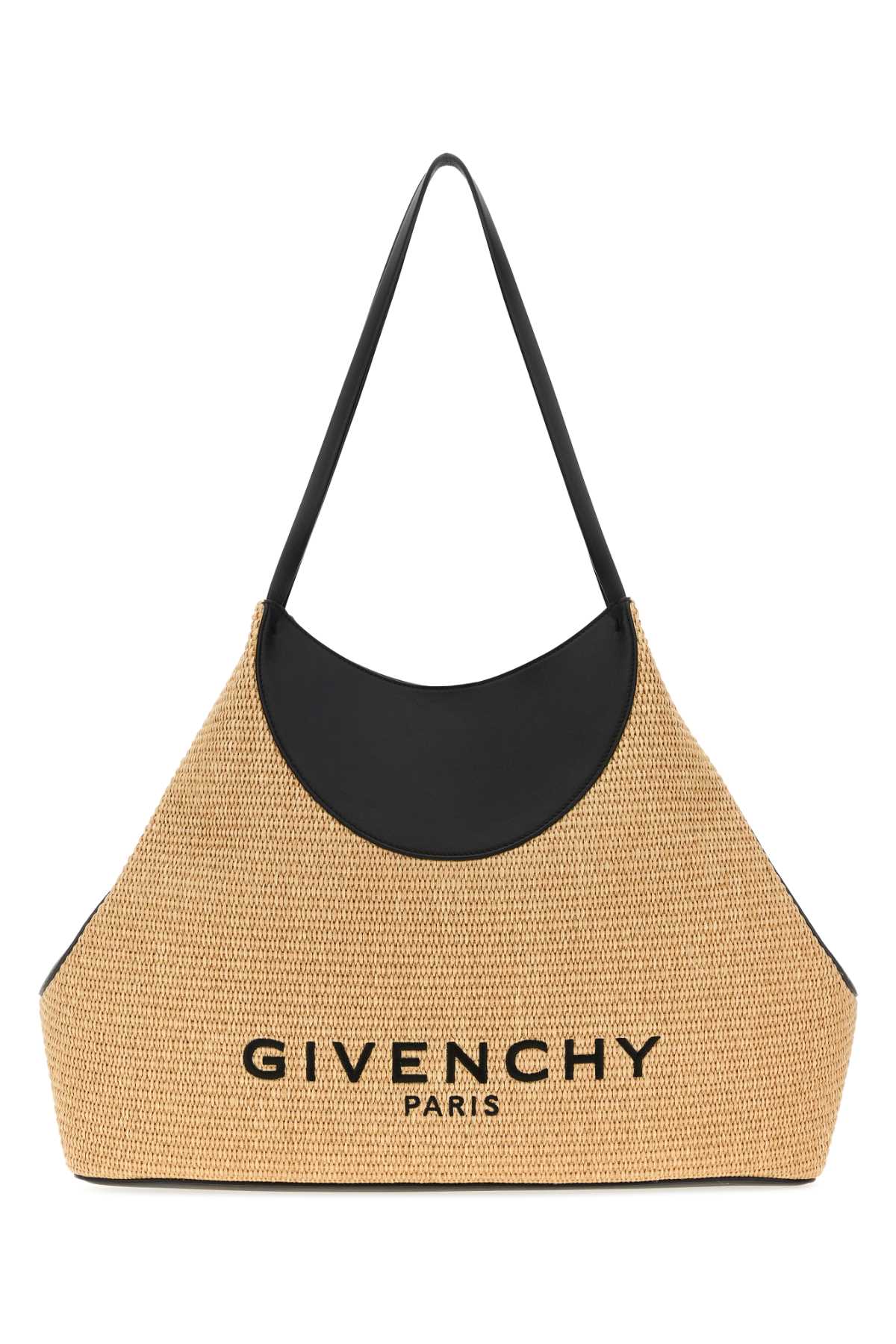 Givenchy Women Raffia Medium Facet Shopping Bag GIVENCHY