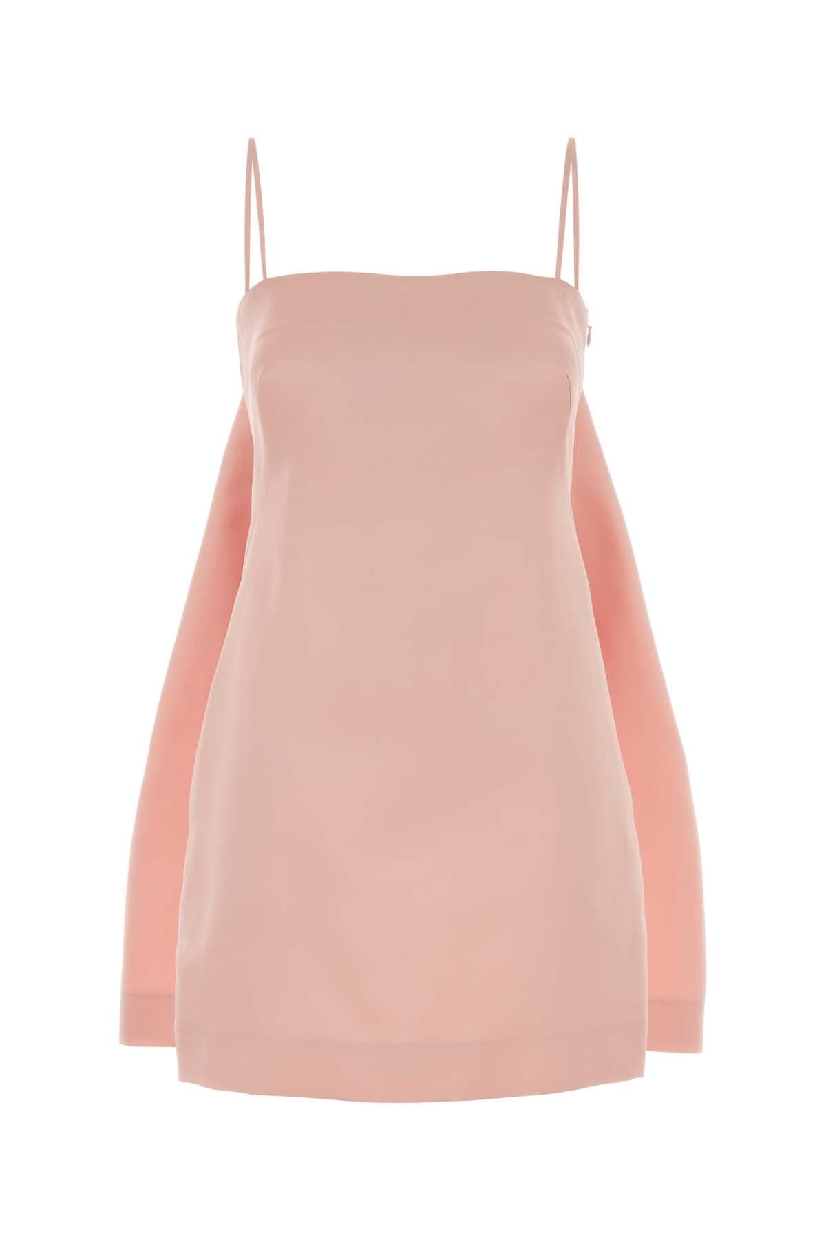 Givenchy Women Pink Satin Mini Dress GIVENCHY