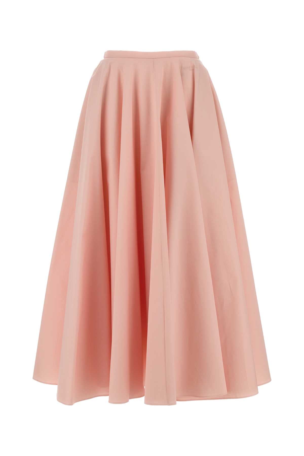 Givenchy Women Pink Poplin Skirt GIVENCHY