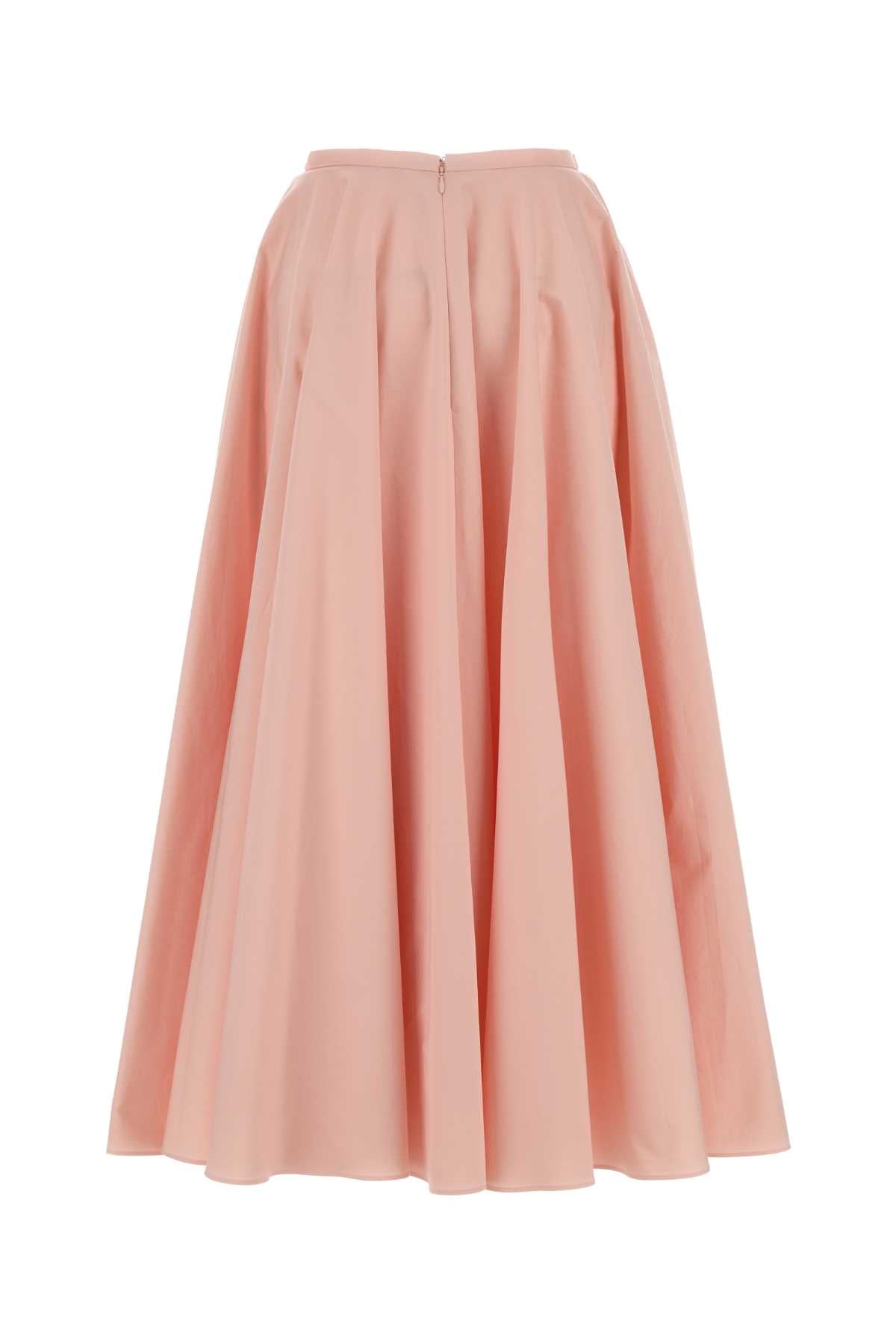 Givenchy Women Pink Poplin Skirt GIVENCHY