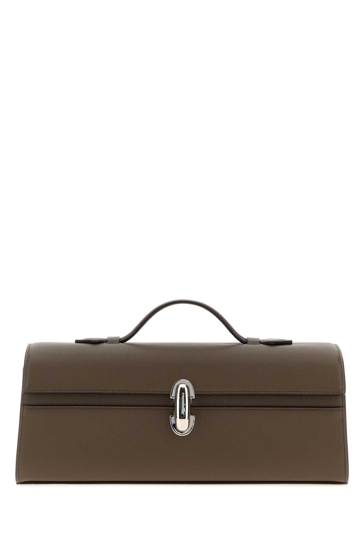 Savette Women Mud Leather Slim Symmetry Handbag SAVETTE