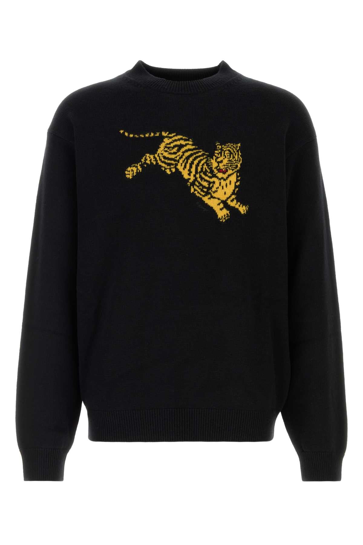 Kenzo Men Black Wool Blend Sweater KENZO