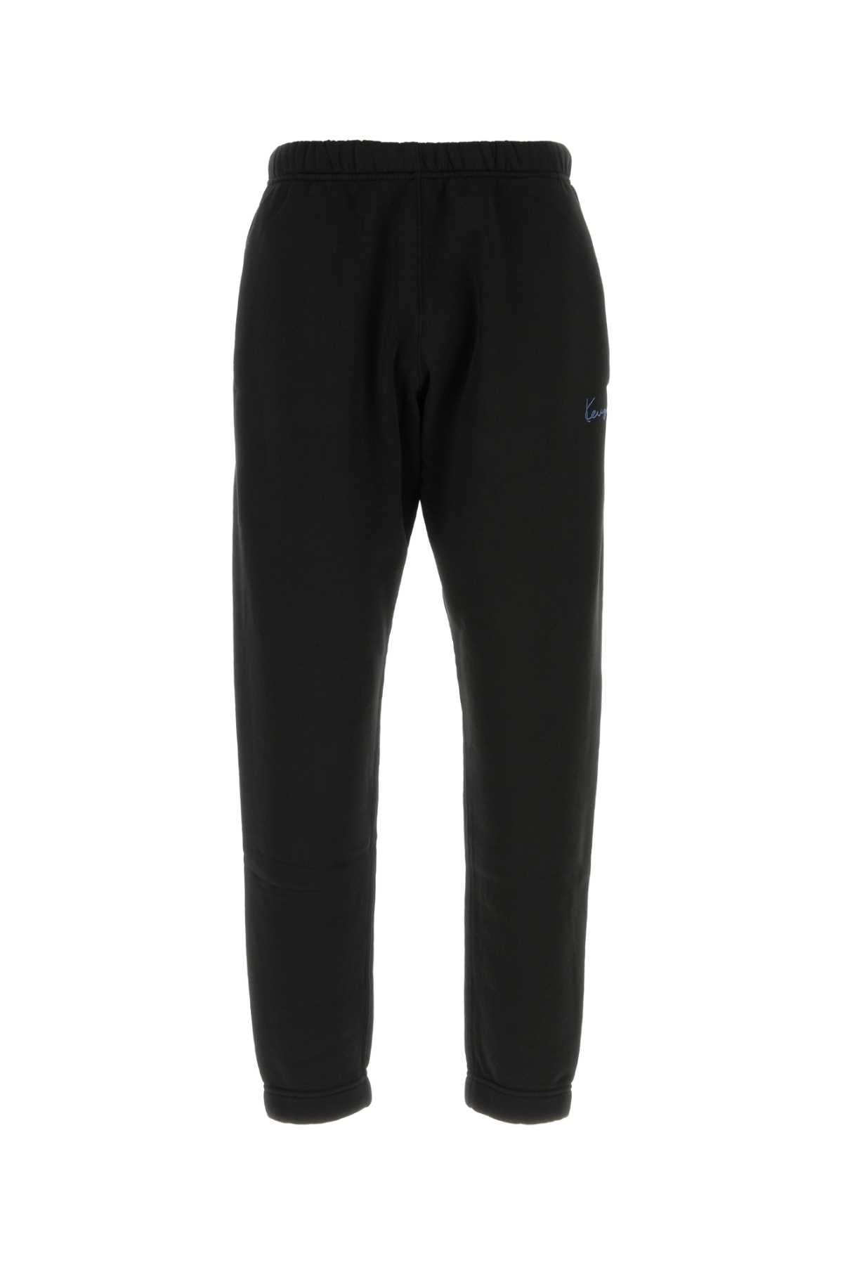 Kenzo Men Black Cotton Joggers KENZO