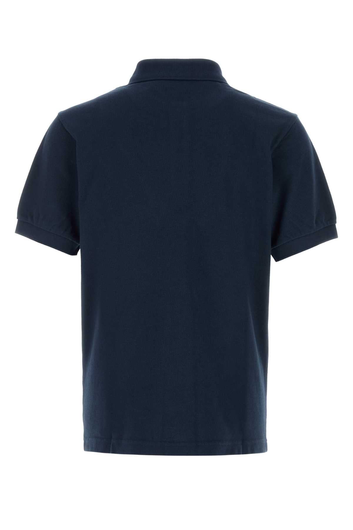 Kenzo Men Midnight Blue Piquet Polo Shirt KENZO