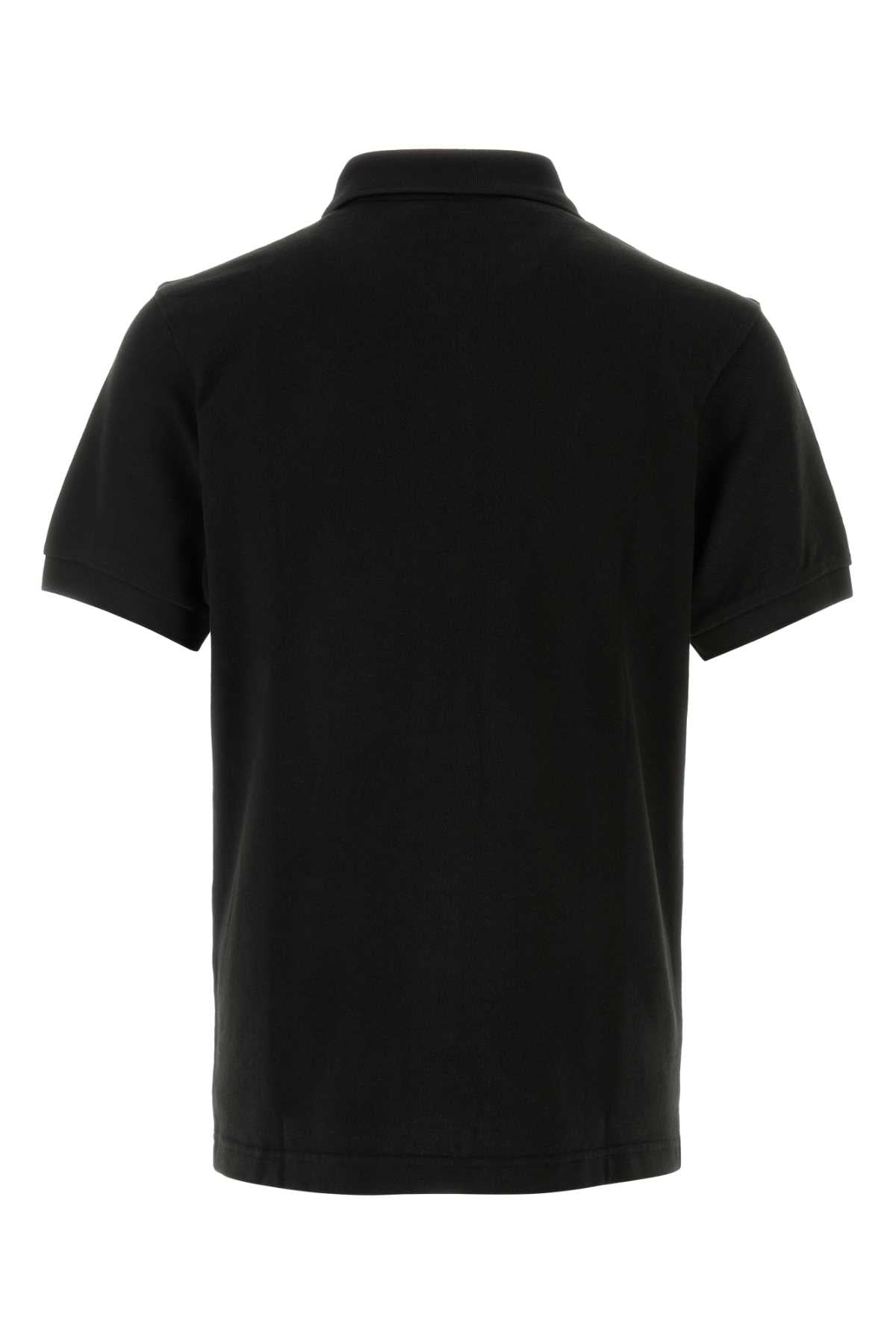 Kenzo Men Black Piquet Polo Shirt KENZO