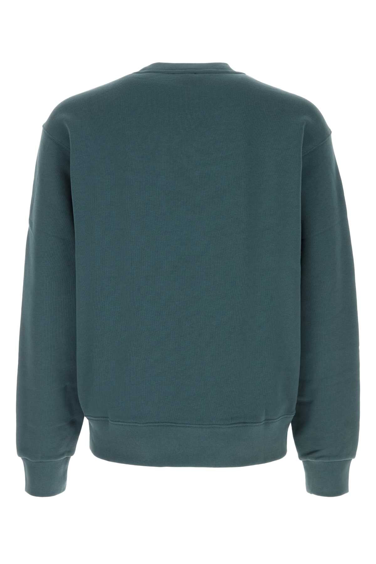 Kenzo Men Air Force Blue Cotton Sweatshirt KENZO
