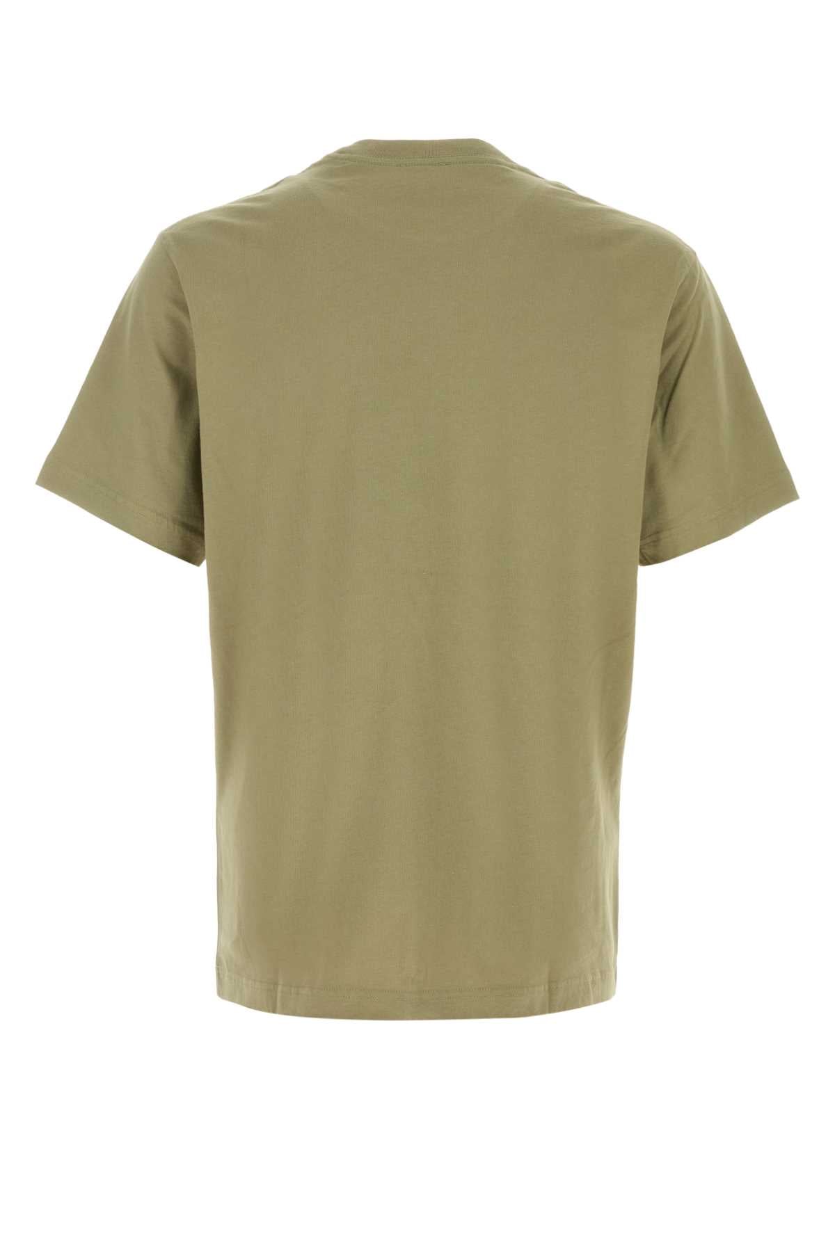 Kenzo Men Olive Green Cotton T-Shirt KENZO