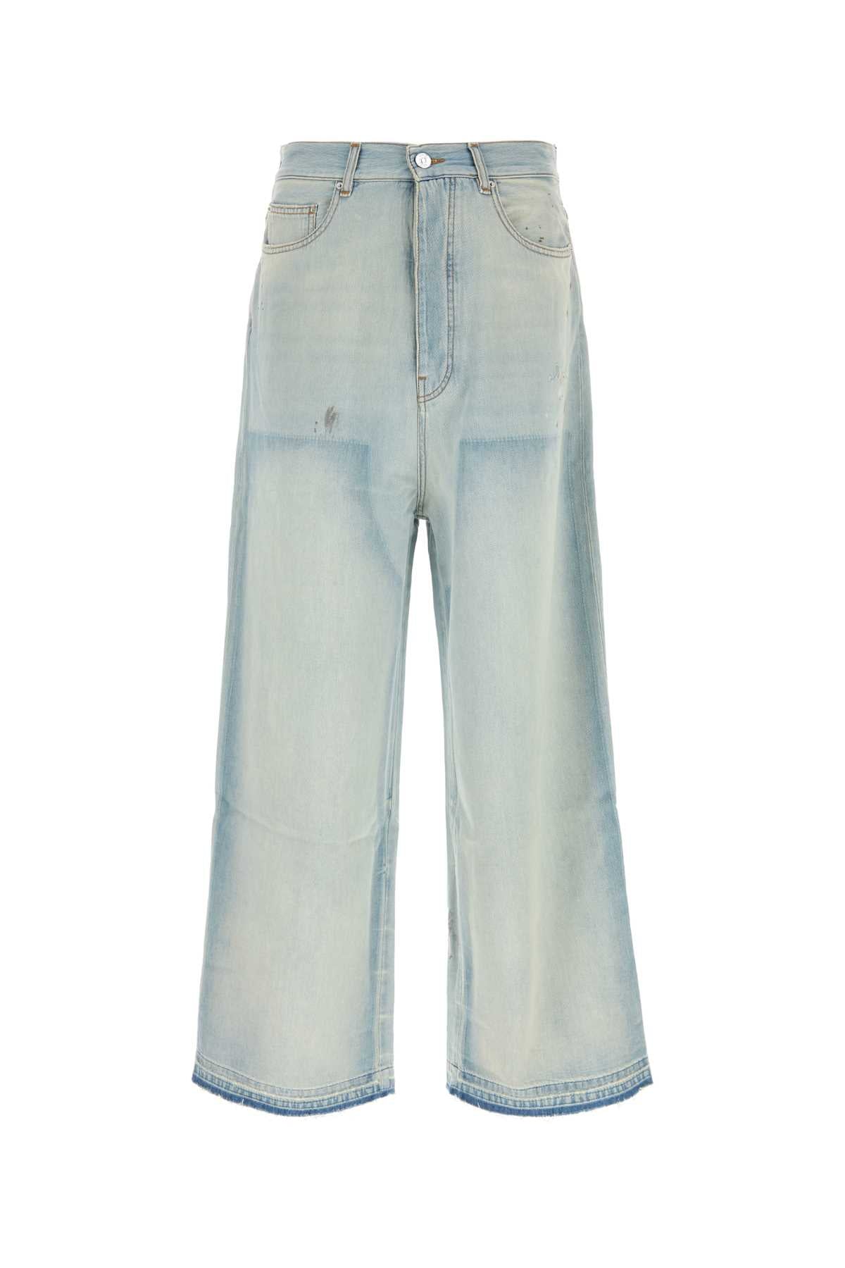 Amiri Men Denim Wide-Leg Jeans AMIRI