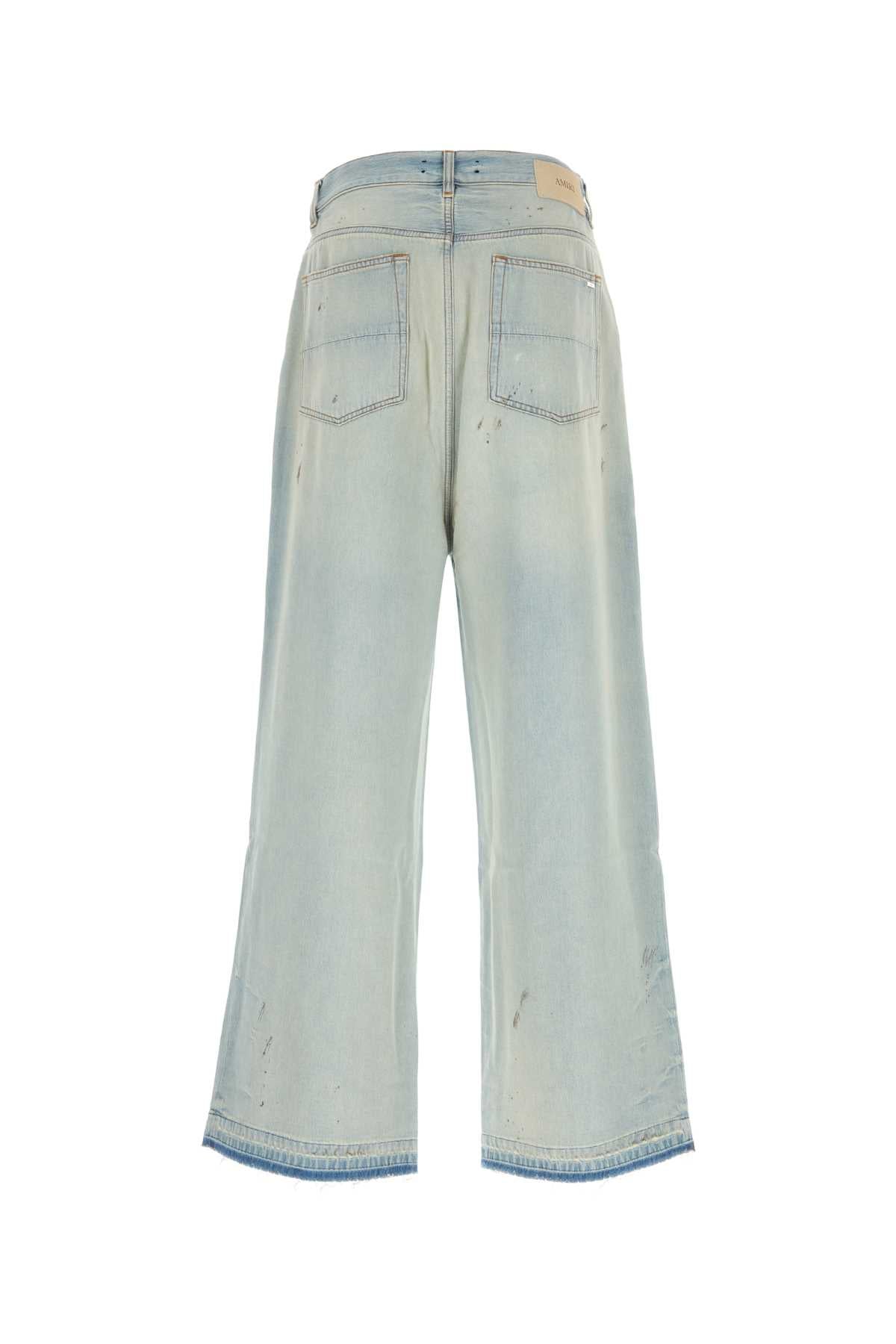 Amiri Men Denim Wide-Leg Jeans AMIRI