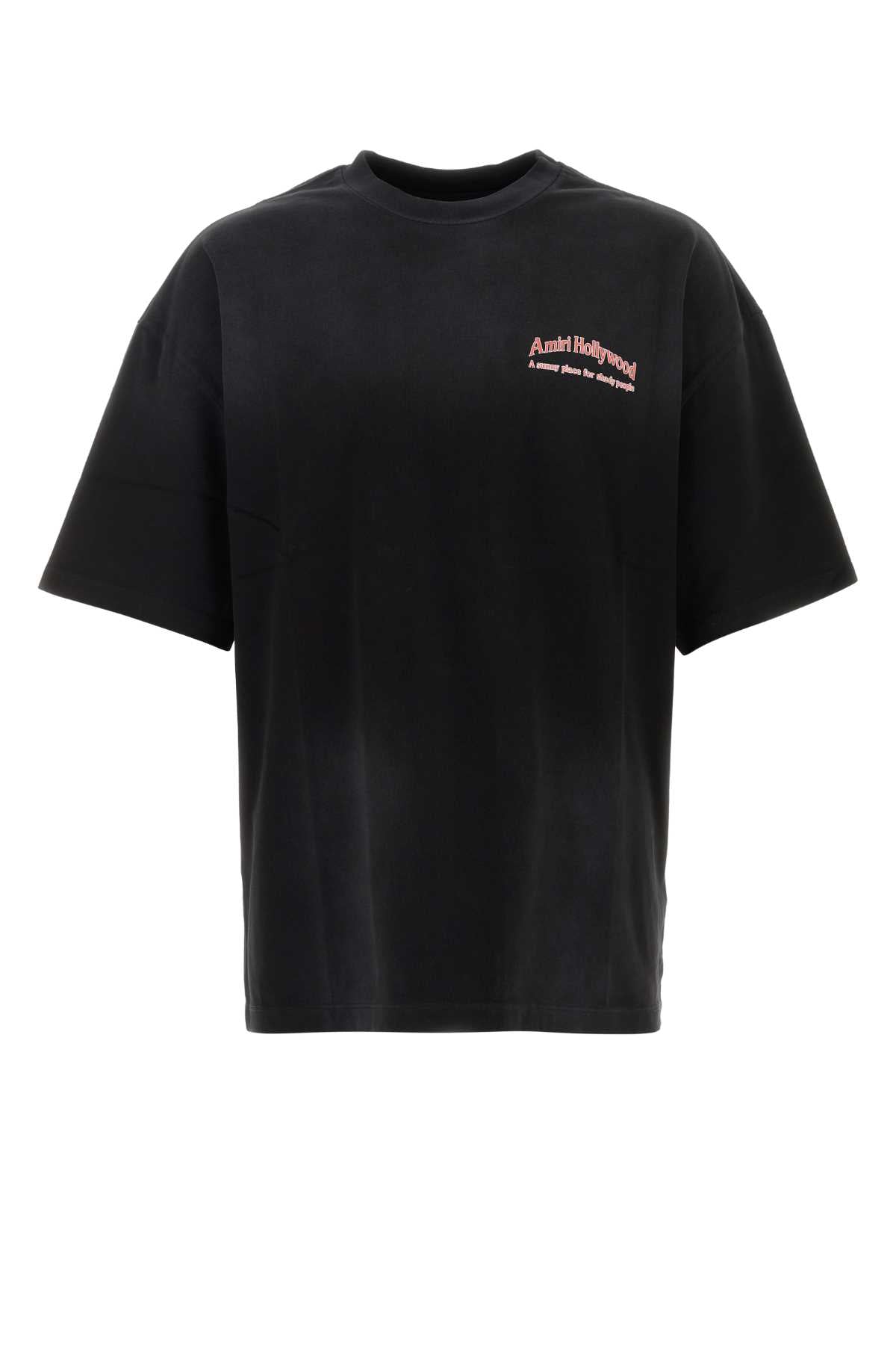 Amiri Men Black Cotton Oversize T-Shirt AMIRI