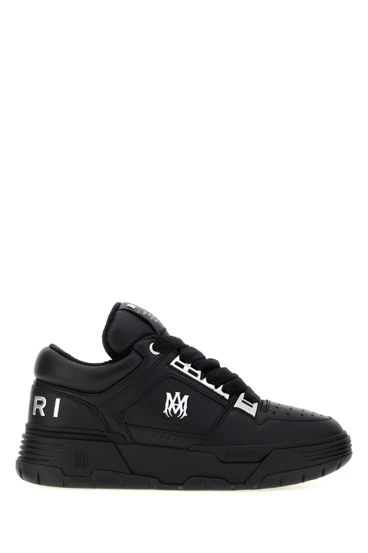 Amiri Men Black Leather Ma-1 Sneakers AMIRI