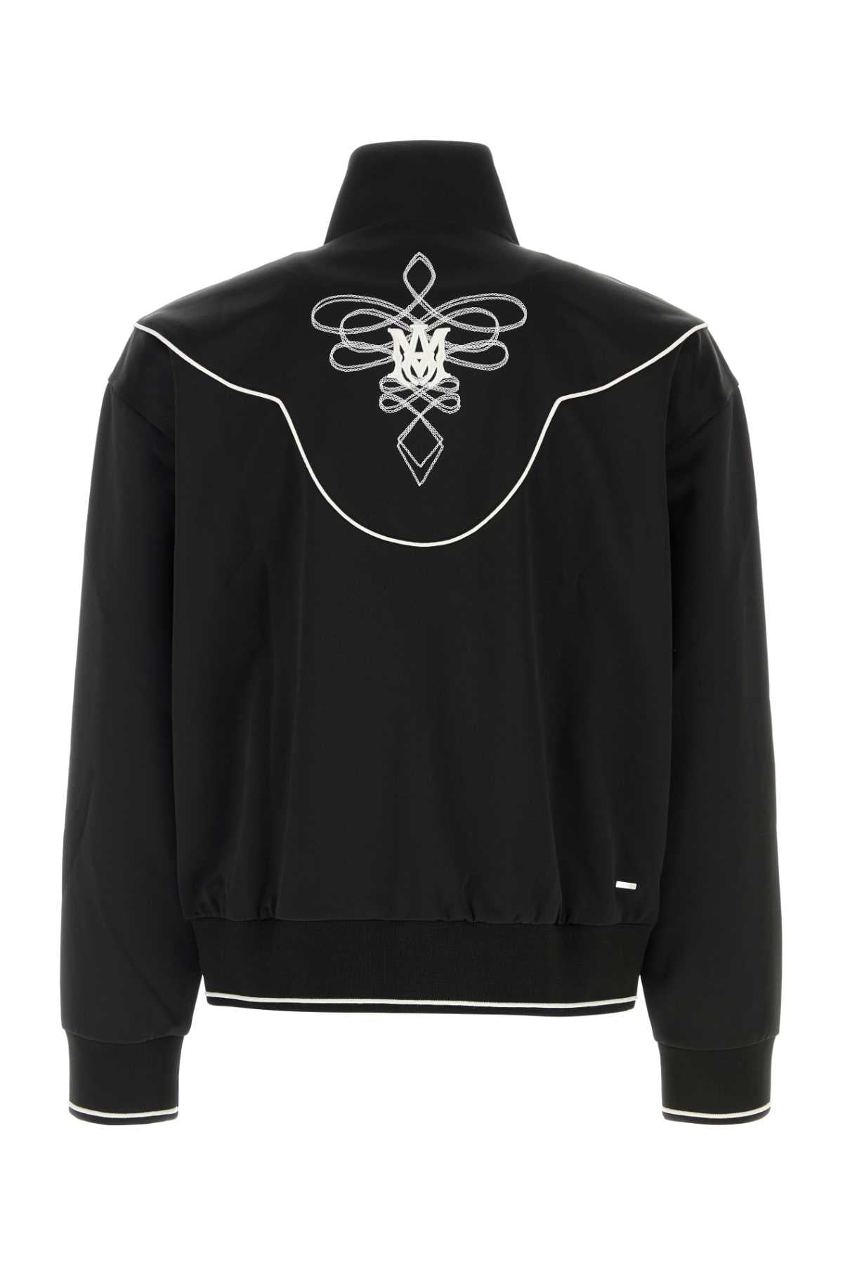 Amiri Men Black Tech Fabric Sweatshirt AMIRI