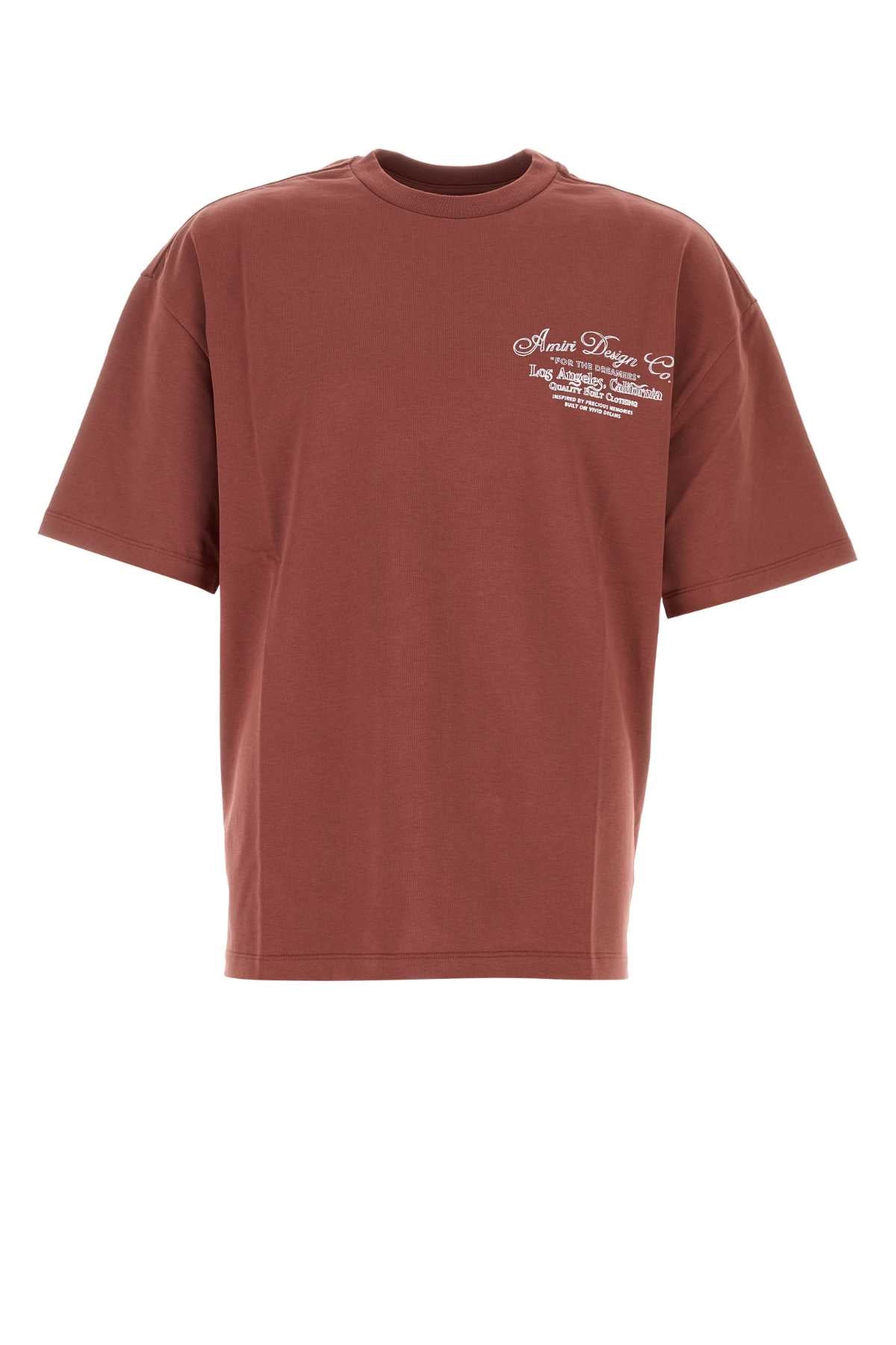 Amiri Men Brick Cotton Oversize T-Shirt AMIRI