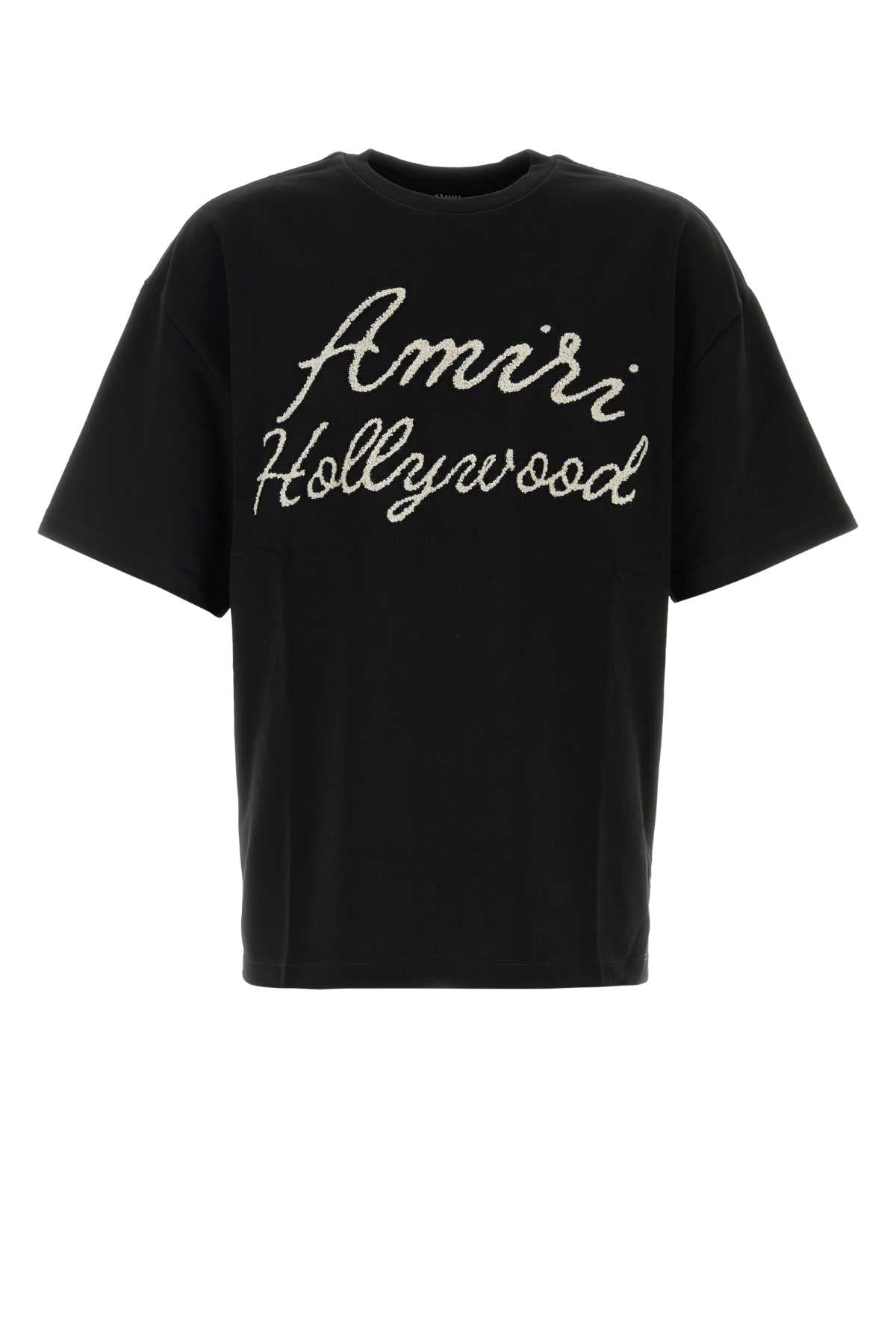 Amiri Men Black Cotton T-Shirt AMIRI