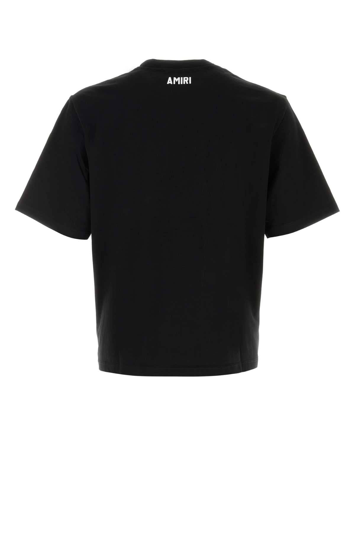 Amiri Men Black Cotton T-Shirt AMIRI
