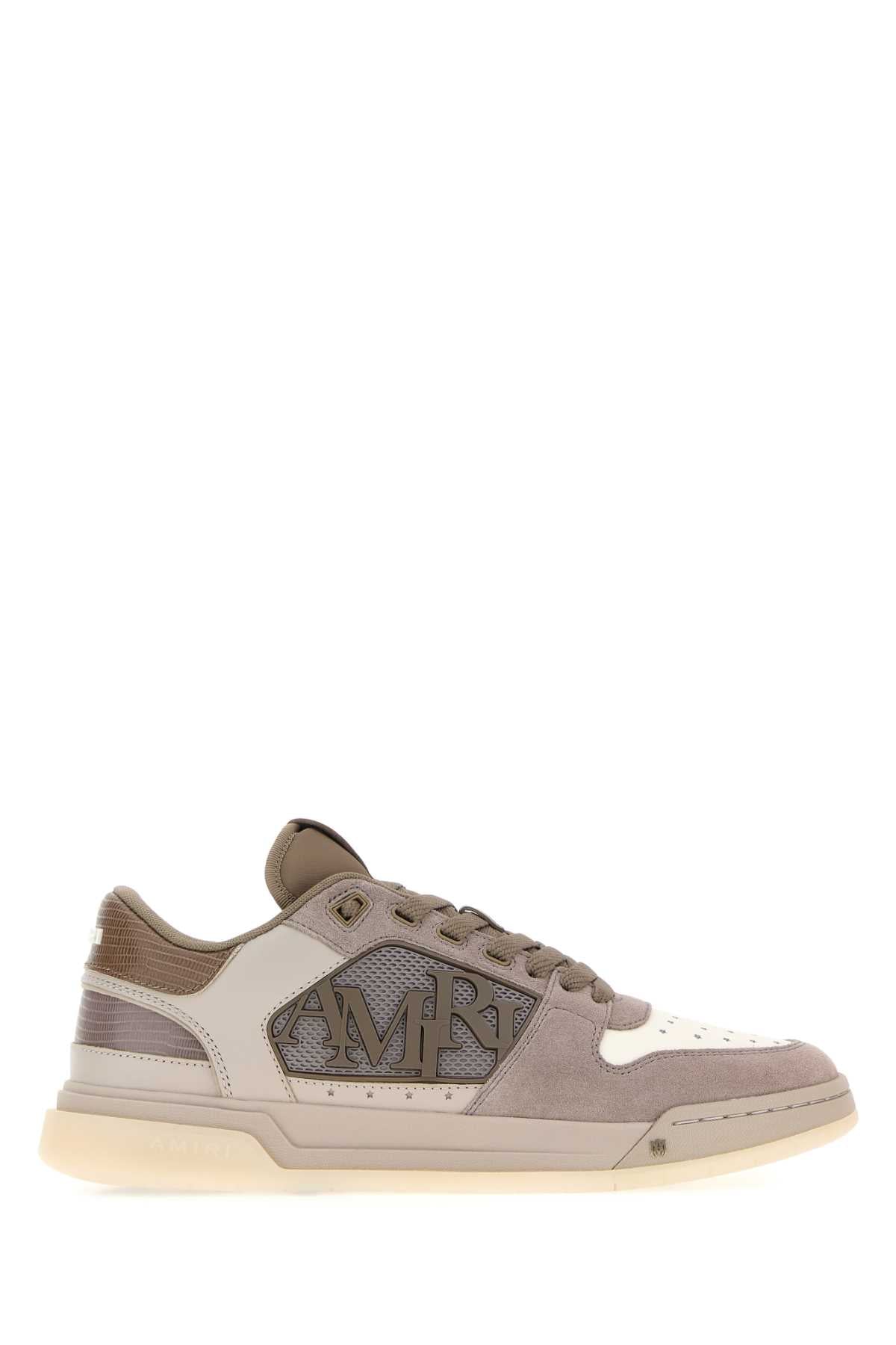 Amiri Men Multicolor Leather And Fabric Classic Low Sneakers AMIRI