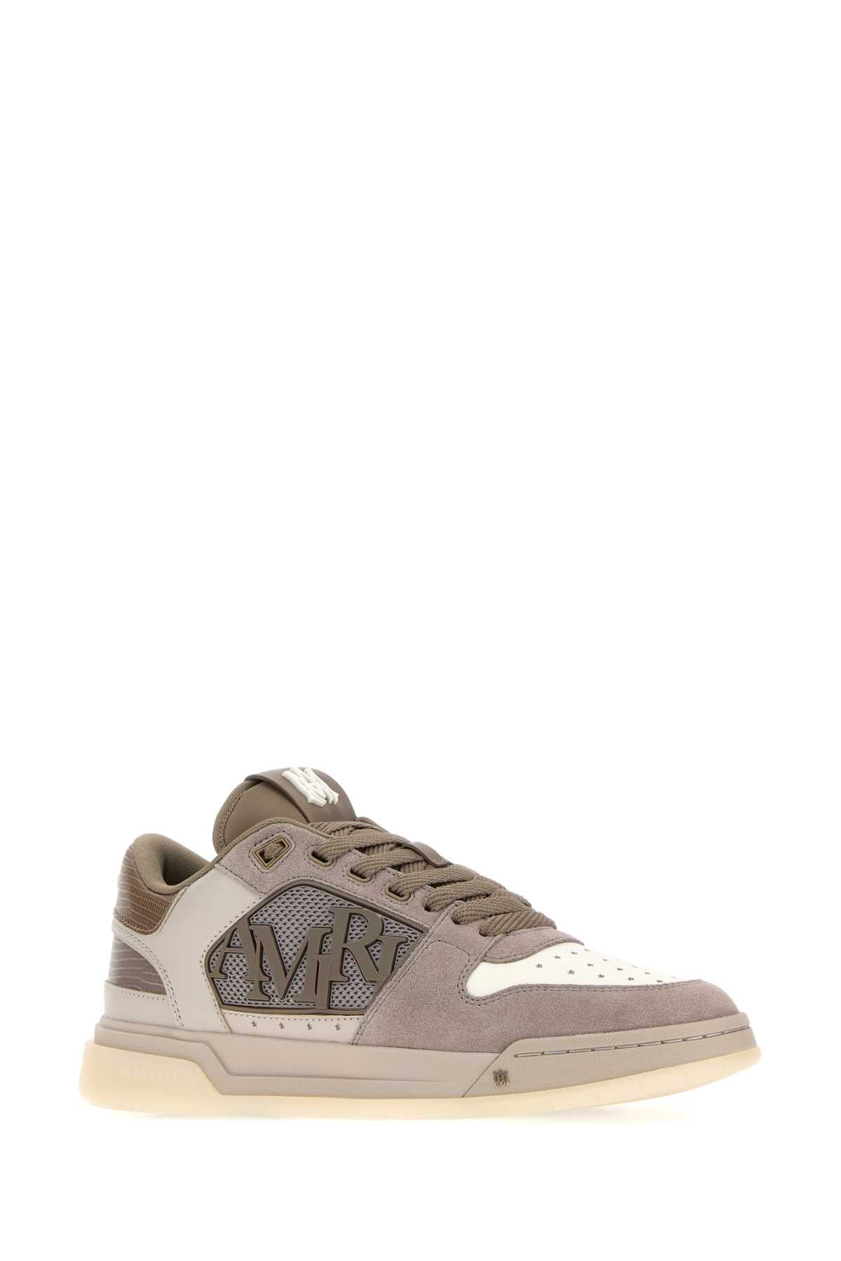 Amiri Men Multicolor Leather And Fabric Classic Low Sneakers AMIRI