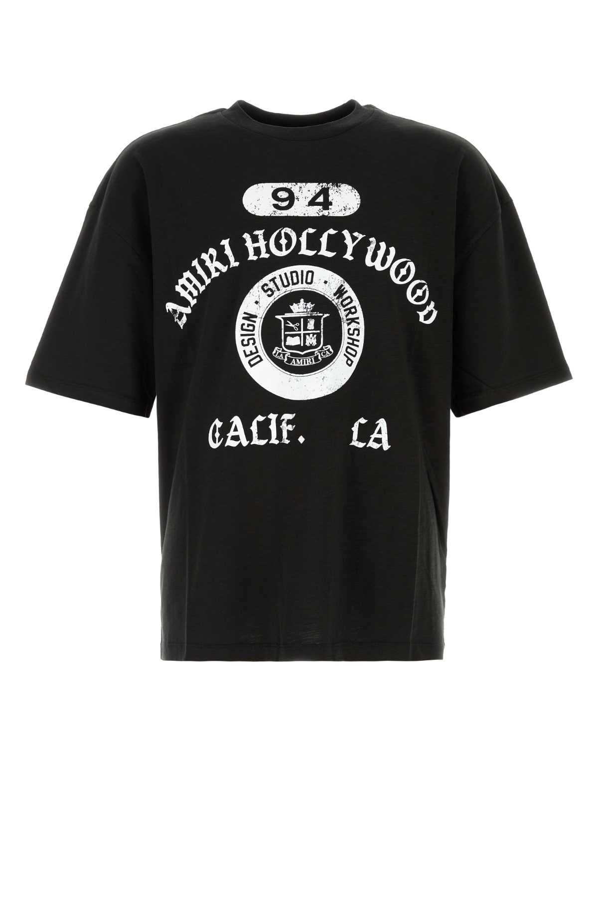 Amiri Men Black Cotton Oversize T-Shirt AMIRI
